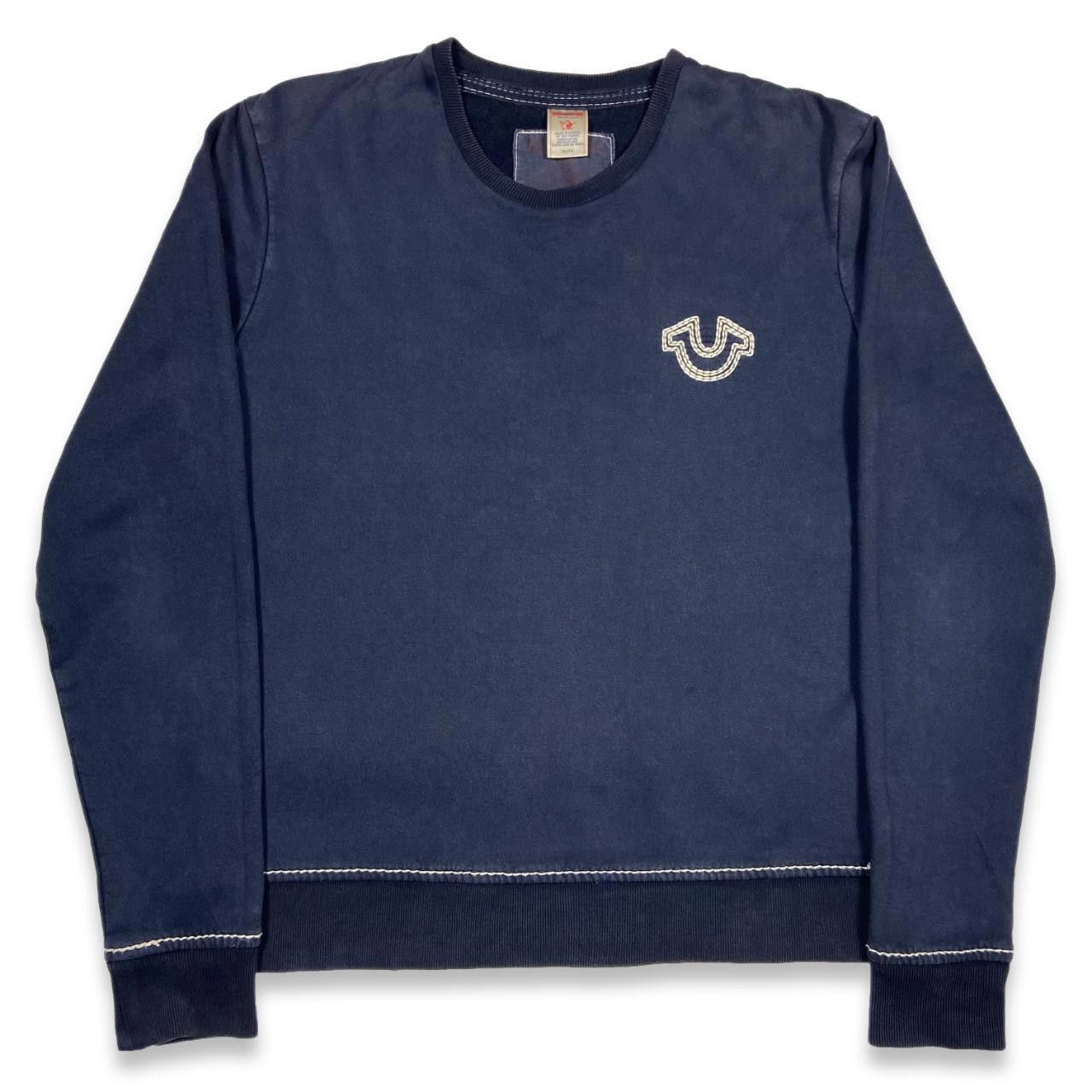 True Religion True Religion Contrast Crewneck Pullover Size US XL / EU 56 / 4 - 1 Thumbnail