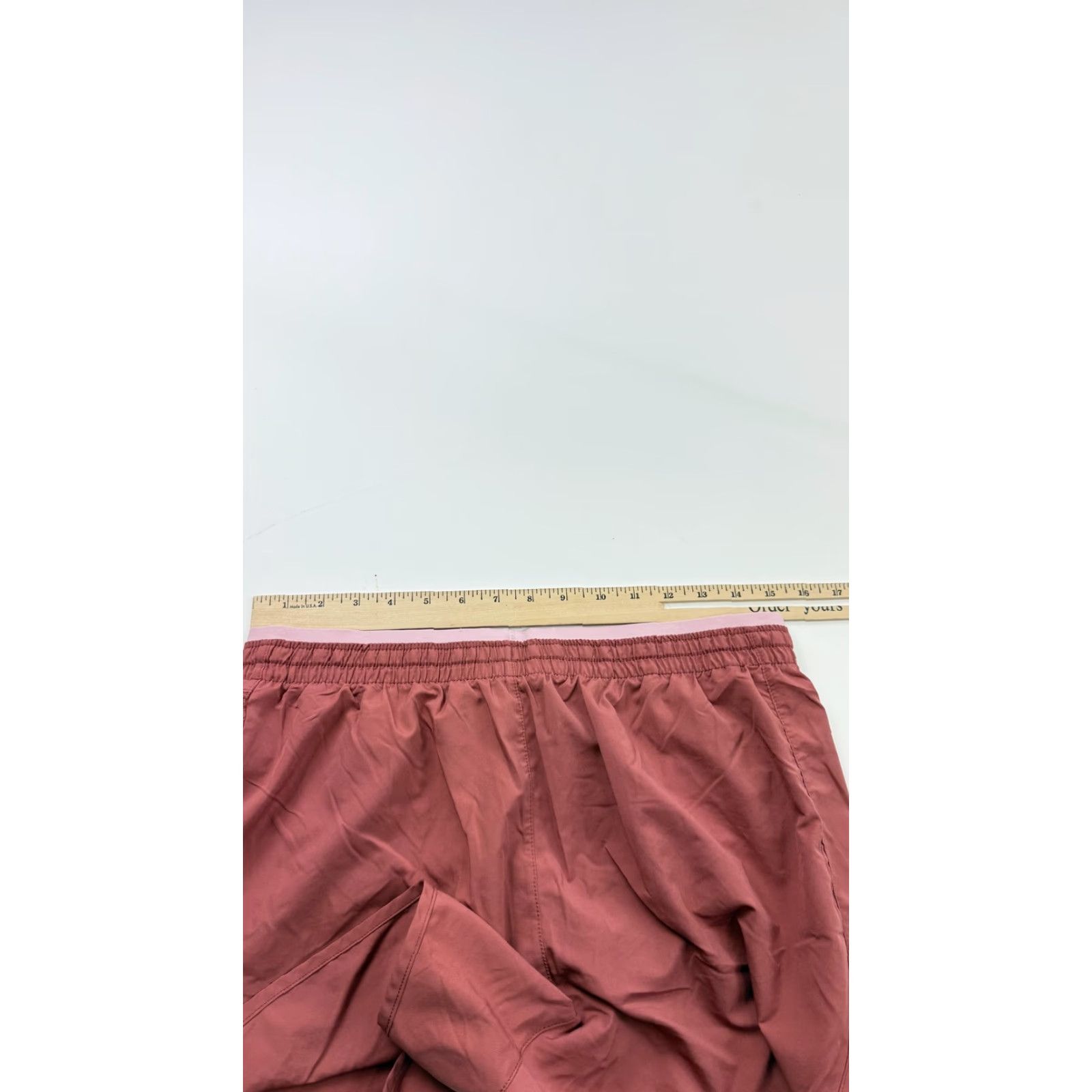 Nike Nike Shorts Womens Large Pink Dri Fit Running Athletic Lightweight Sport Gym Size 36" / US 14 / IT 50 - 6 Thumbnail