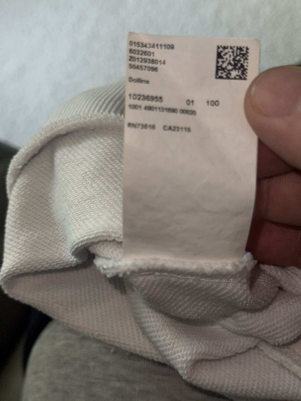 Hugo Boss Hugo Boss White Dollins Sweatshirt Size US L / EU 52-54 / 3 - 7 Thumbnail