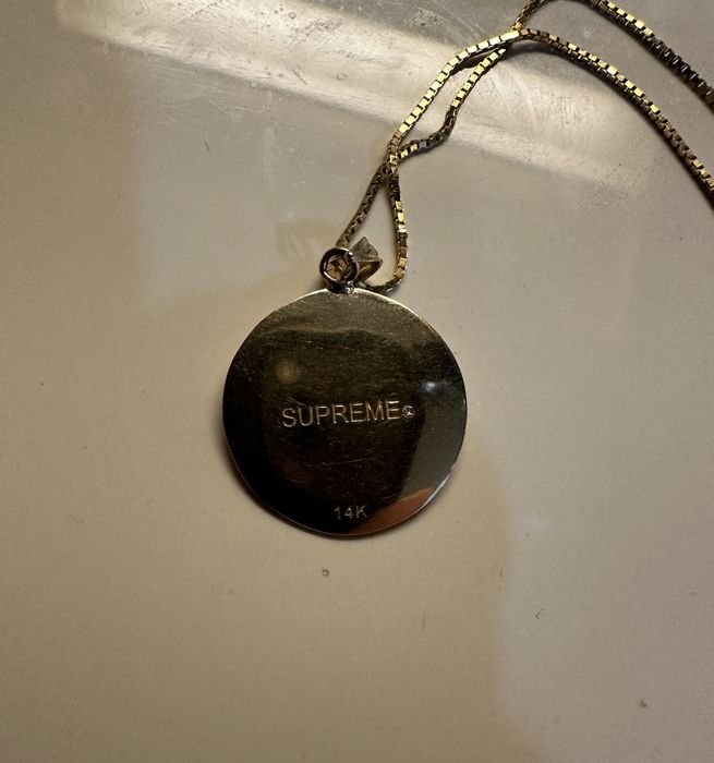 Supreme Supreme 14K Gold Necklace Justice Chain Pendant | Grailed