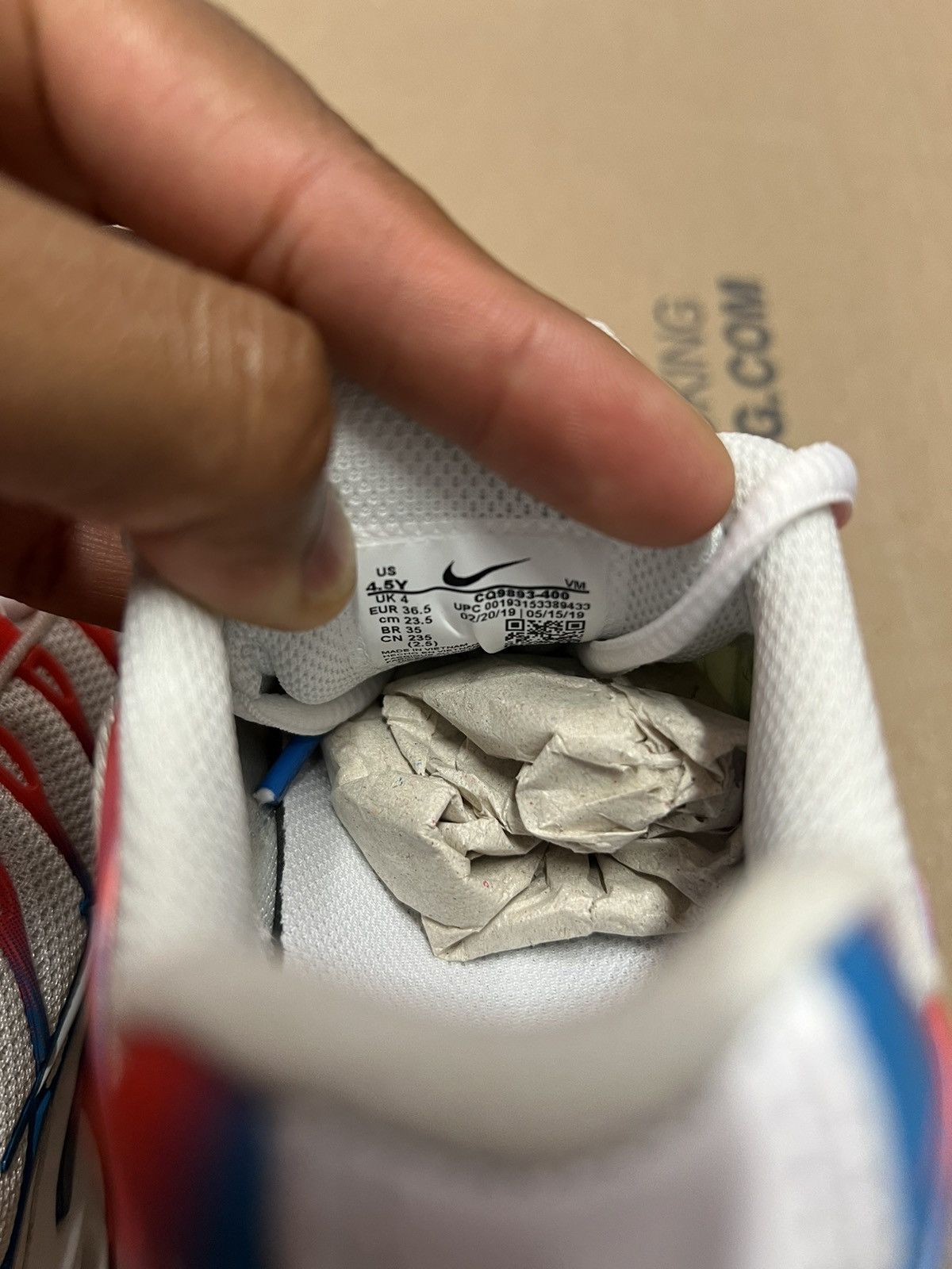 Nike Nike Air Max Plus GS - “3D Glasses” Size US 6 / IT 36 - 7 Thumbnail