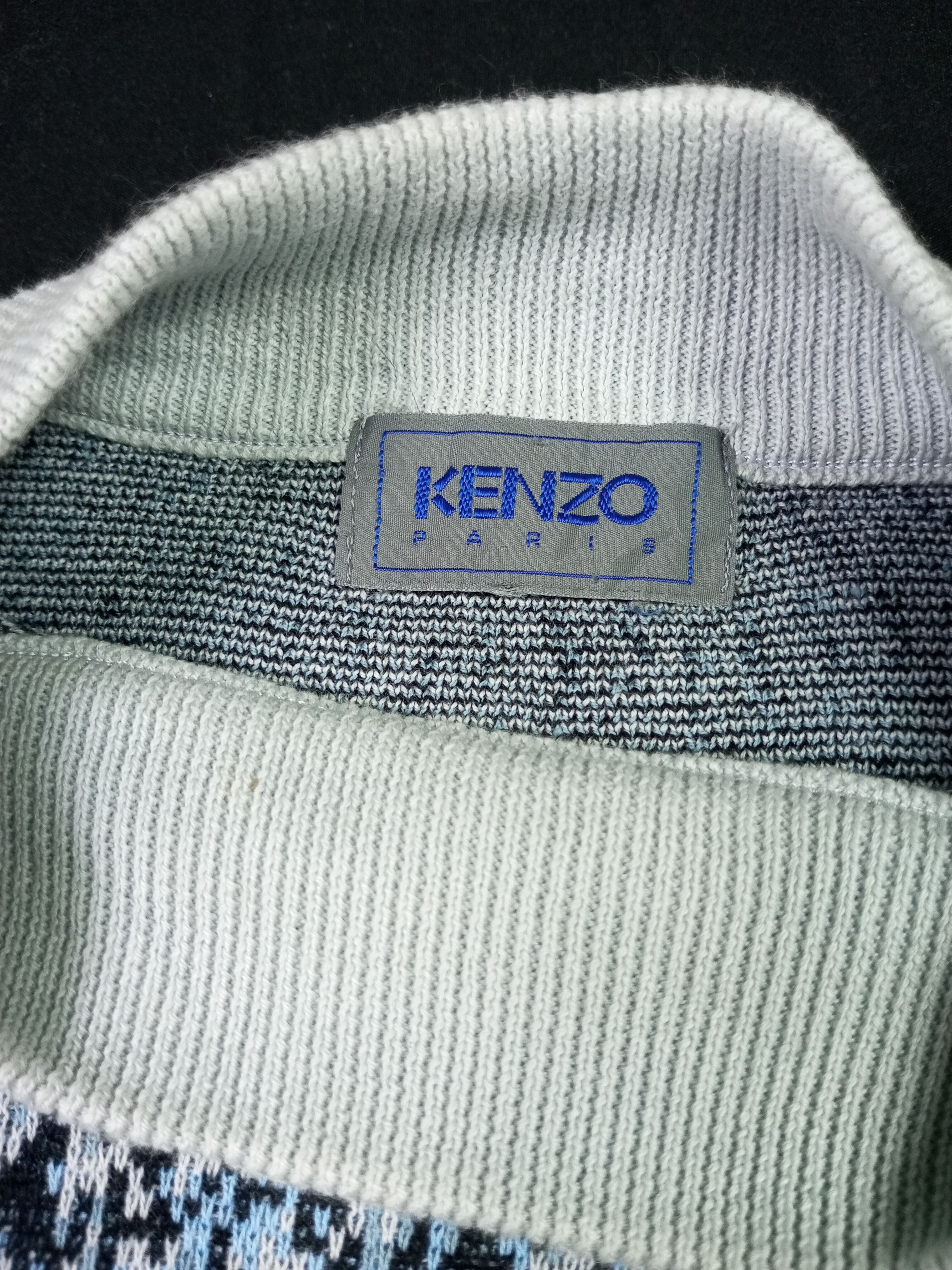 Kenzo Kenzo Paris Designer Knit Sweater Size US L / EU 52-54 / 3 - 8 Thumbnail