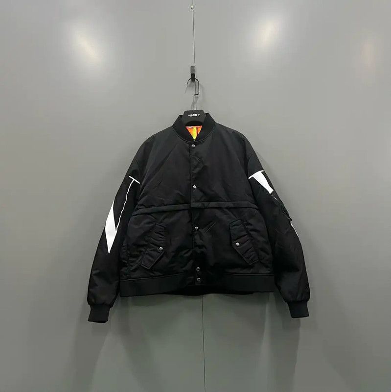 Valentino Valentino Men's Black Logo Short Jacket 0089 Size US M / EU 48-50 / 2 - 1 Thumbnail