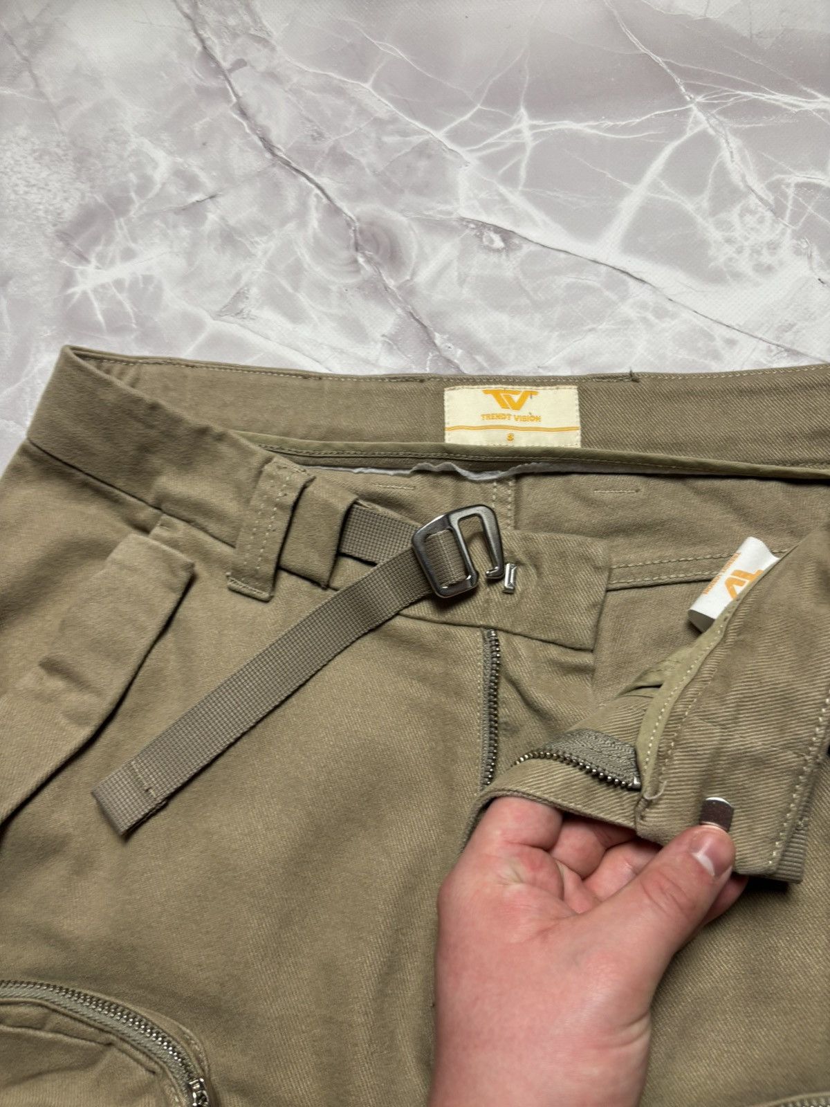 Trendt Vision Trendt Vision Sand Net Cargo Pants 2.0 Multipocket Techwear Size US 30 / EU 46 - 12 Thumbnail
