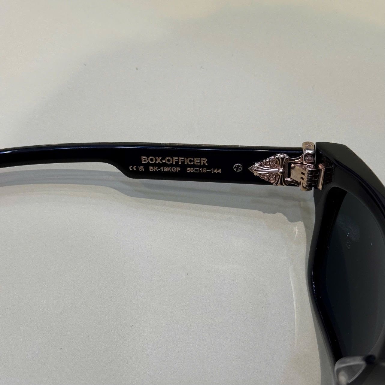 Chrome Hearts CHROME HEARTS BOX-OFFICER BLACK/18KGP Size ONE SIZE - 4 Thumbnail