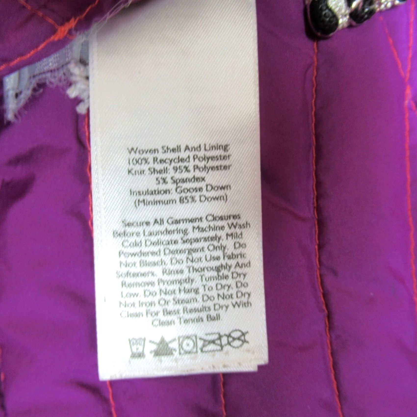 Eddie Bauer Eddie Bauer Down Jacket Women M Orange Quilted Puffer Coat Zip Front Mid-Length Size M / US 6-8 / IT 42-44 - 5 Thumbnail