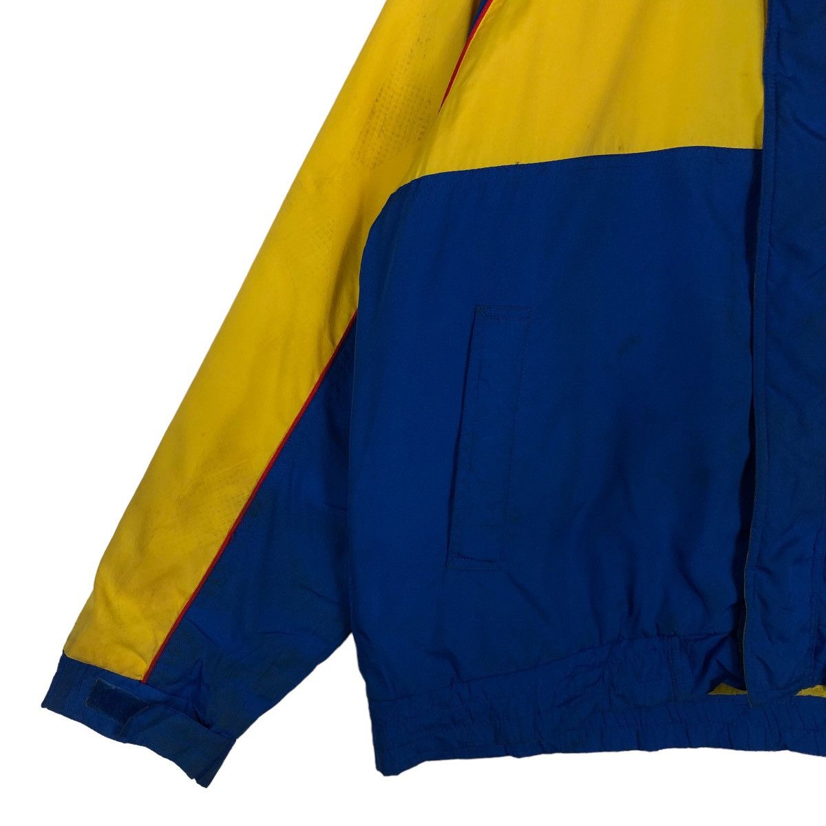 Japanese Brand 🔥90’s Vintage Bomber Jacket Racing Dunlop Falken Big Logo Size US M / EU 48-50 / 2 - 3 Thumbnail