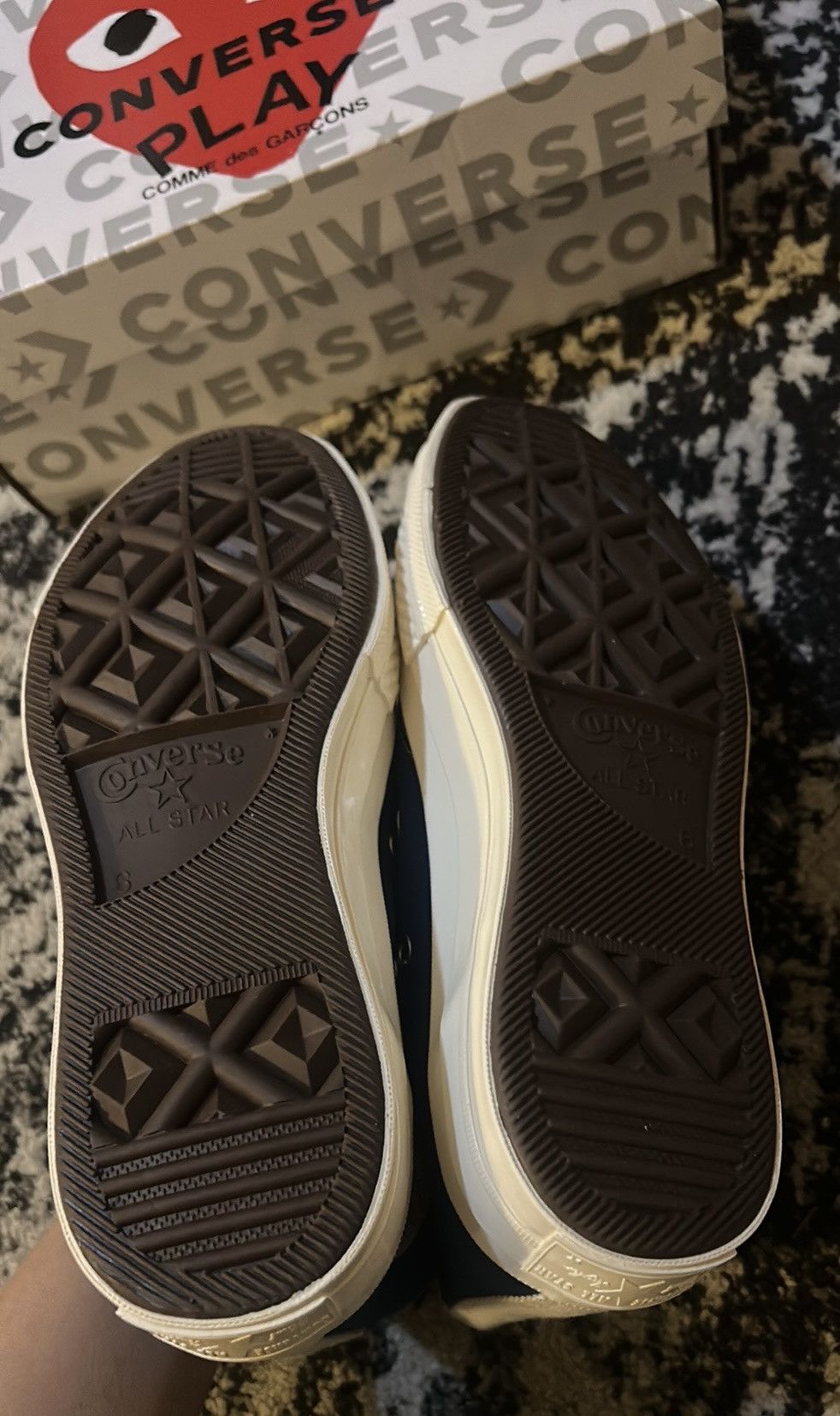 Comme des Garcons PLAY COMME des GARÇONS PLAY Converse Half Heart Chuck 70 Sneakers Size US 8 / IT 38 - 5 Thumbnail