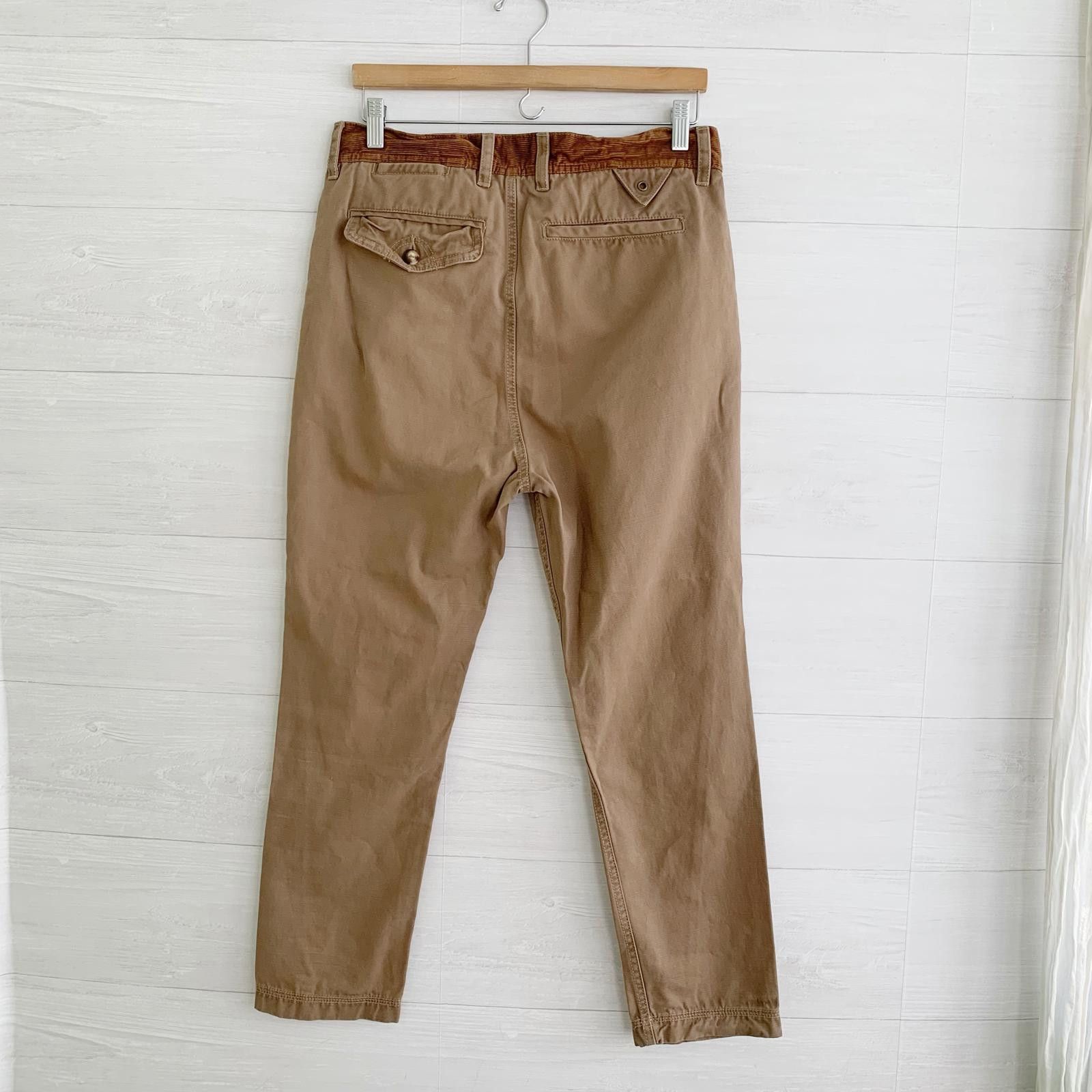 Koto NWT Koto - Brown corduroy waistband tapered pants, sz 31 Size US 31 - 7 Thumbnail