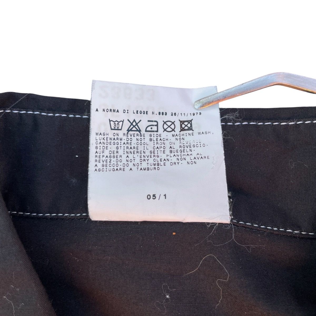 GF Ferre Gianfranco Ferre 2000s Double Cross Fold Shirt Size US M / EU 48-50 / 2 - 5 Thumbnail