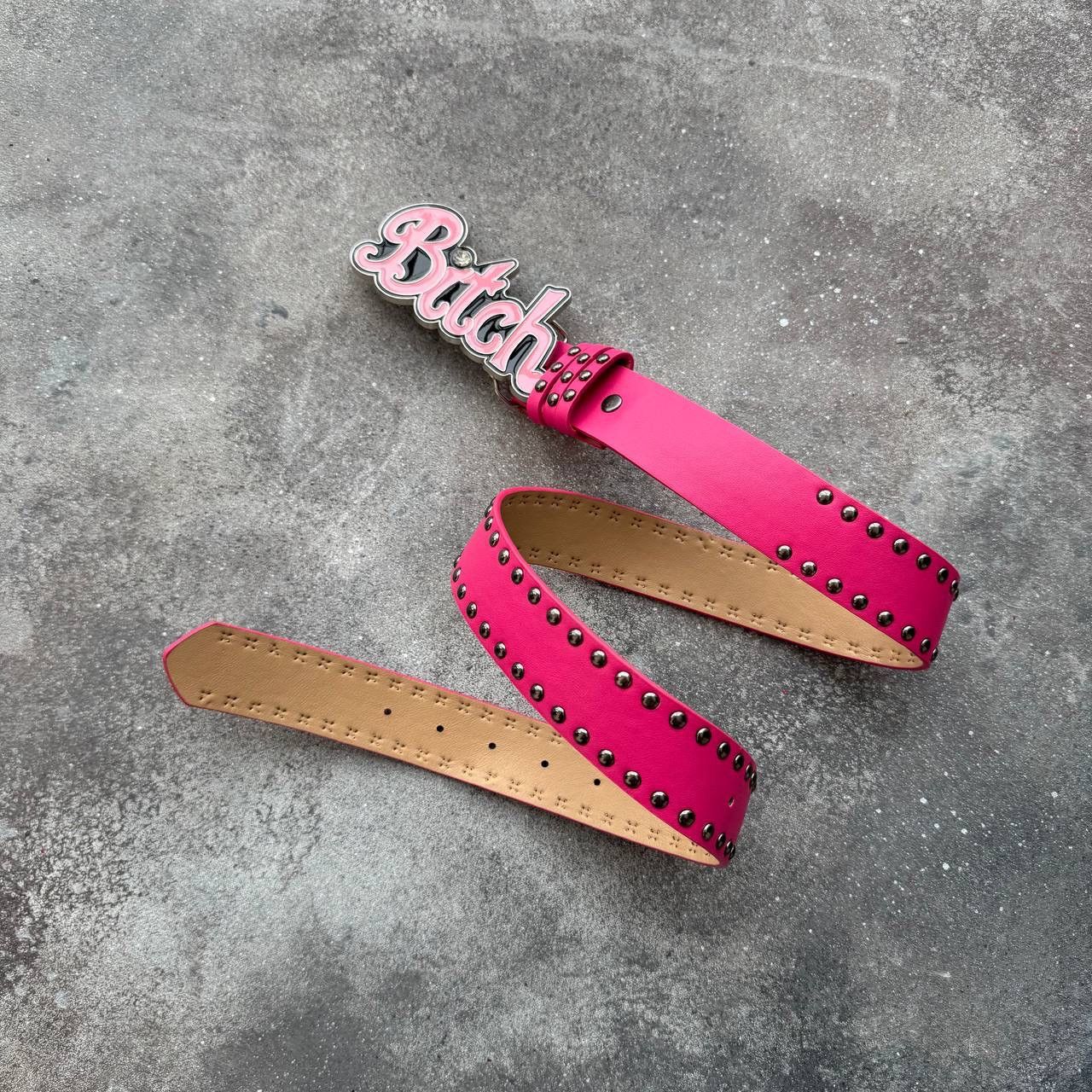 20471120 “BITCH” Amazing Y2K Sexy Studded Belt Size ONE SIZE - 5 Thumbnail