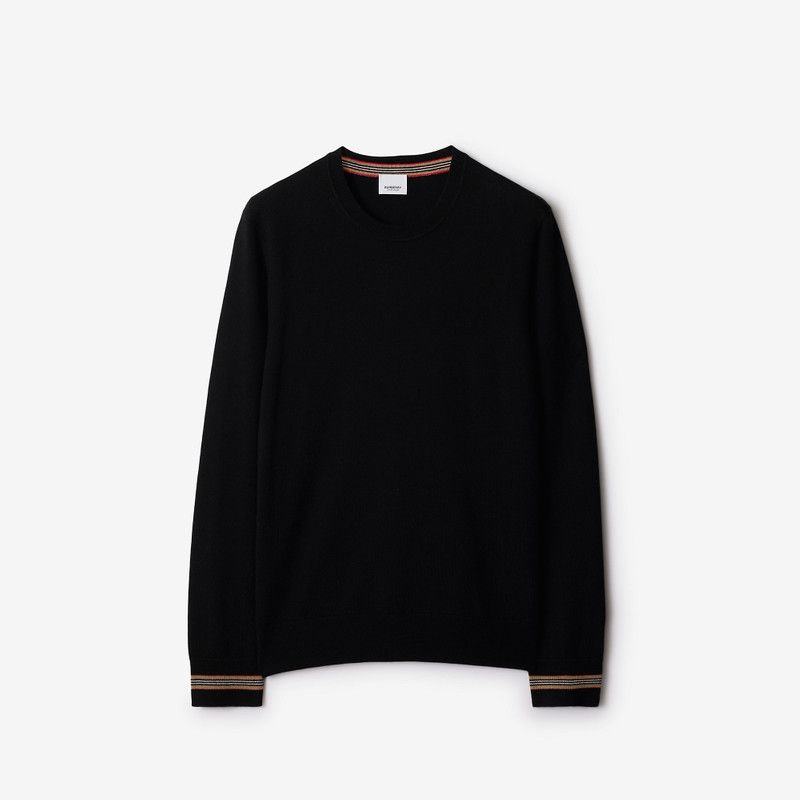 Burberry o1w1db10326 Wool Sweater in Black Size US L / EU 52-54 / 3 - 1 Preview