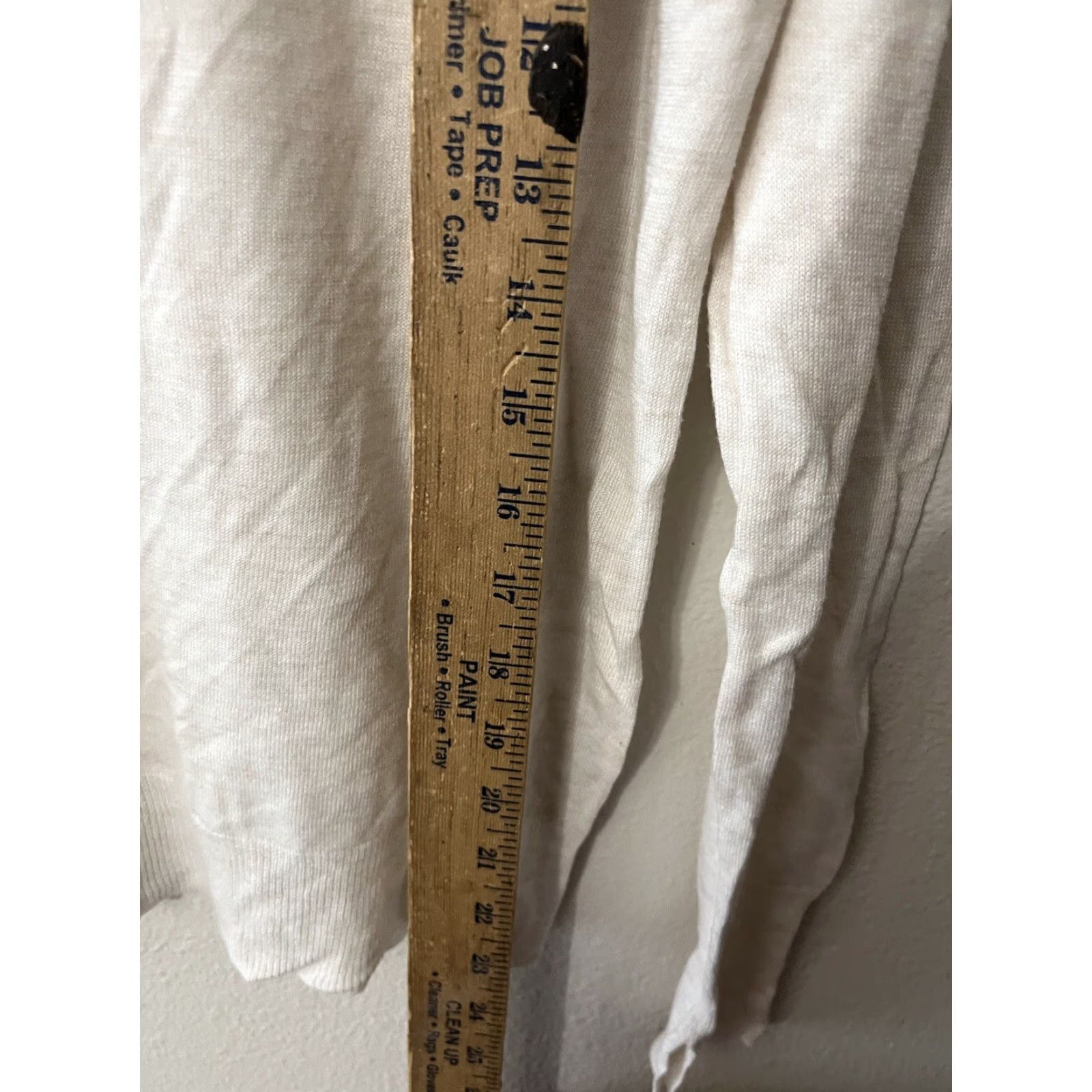 Zara Zara Knit Women's Crew Neck Sweater Size Small White Pullover Cotton Knit Size S / US 4 / IT 40 - 4 Thumbnail