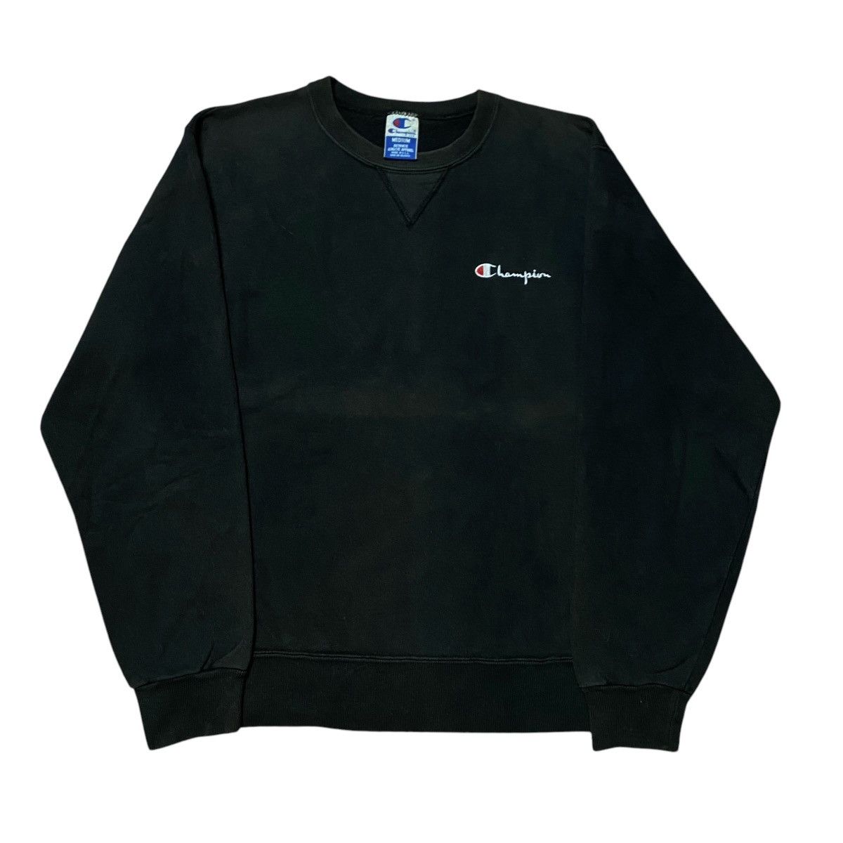 Champion × Vintage Vintage 90's Champion Small Logo Sweatshirts Embroidery Size US M / EU 48-50 / 2 - 1 Thumbnail