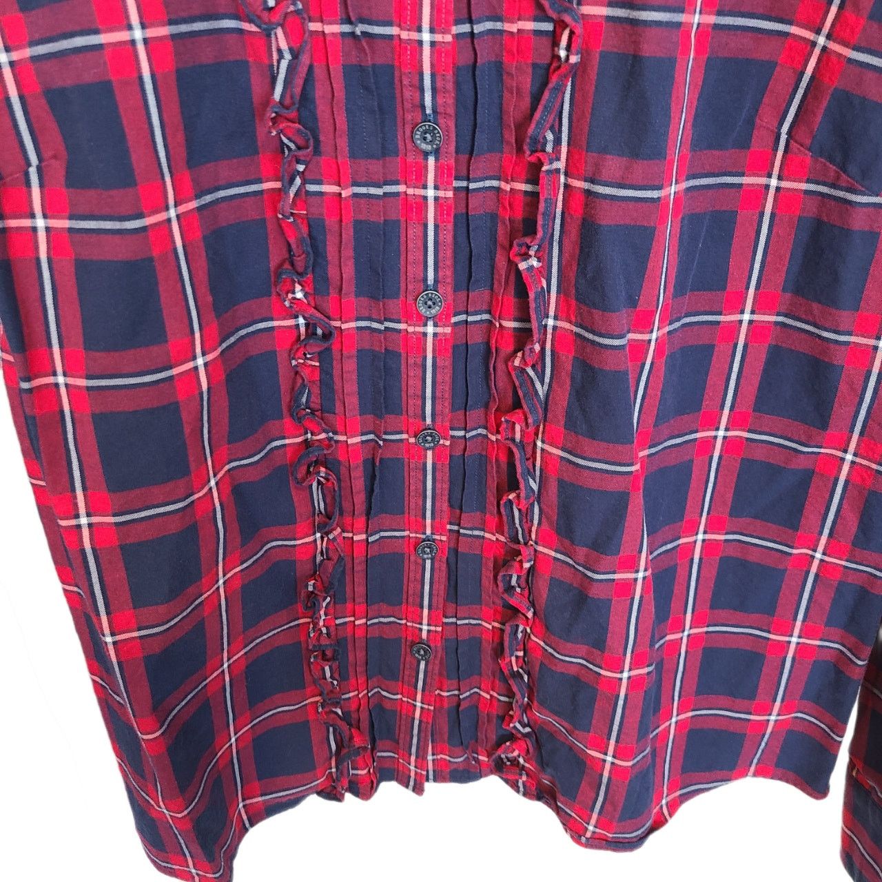 Brooks Brothers Brooks Brothers Red Fleece Shirt Dark Academia Women 8 Plaid Size M / US 6-8 / IT 42-44 - 3 Thumbnail