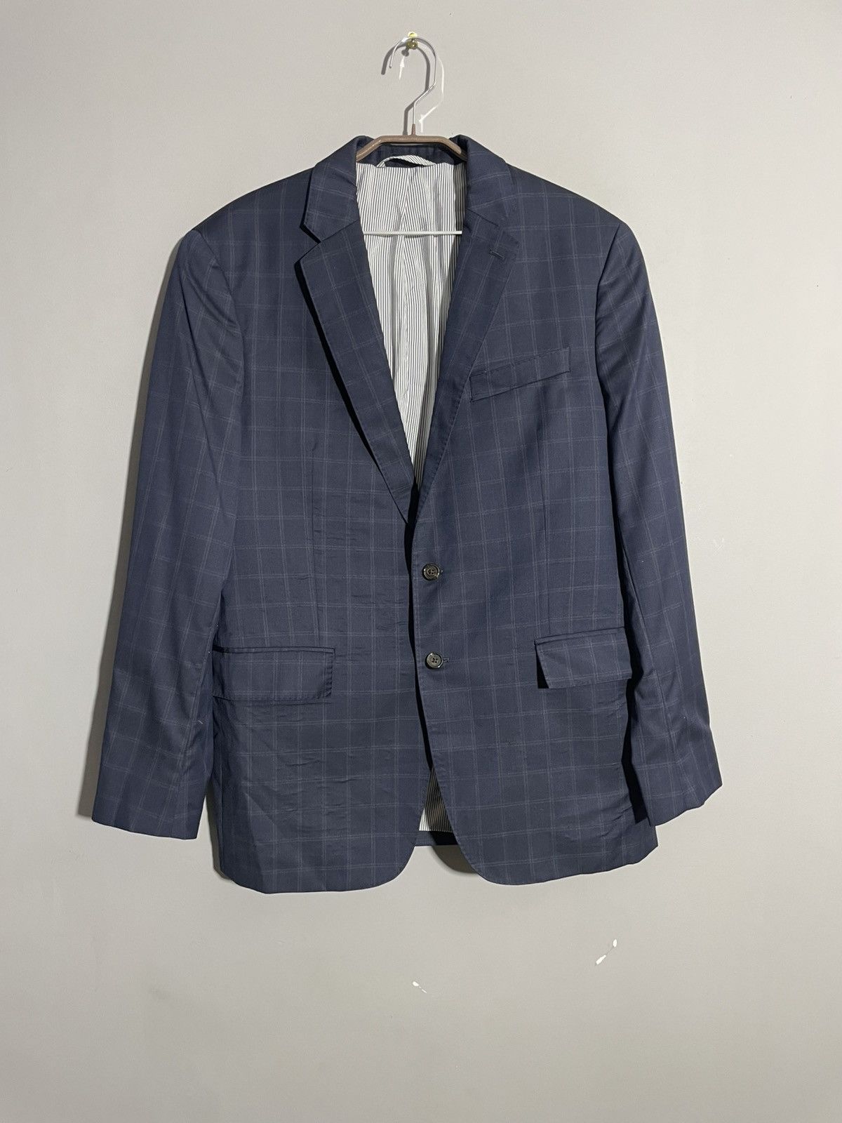 Todd Snyder Todd Snyder Mayfair Fit Check pattern wool mens suit Size 42R - 14 Thumbnail