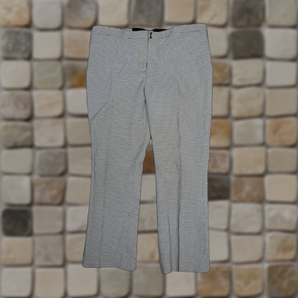 Theory Theory Pants Skinny Womens 6 Multicolor Houndstooth Mid Rise Stretch Zipper Pockets Ankle Casual Modern 8.5-10.5in Inseam 23in Theory Womens Pants Size 28" / US 6 / IT 42 - 1 Thumbnail