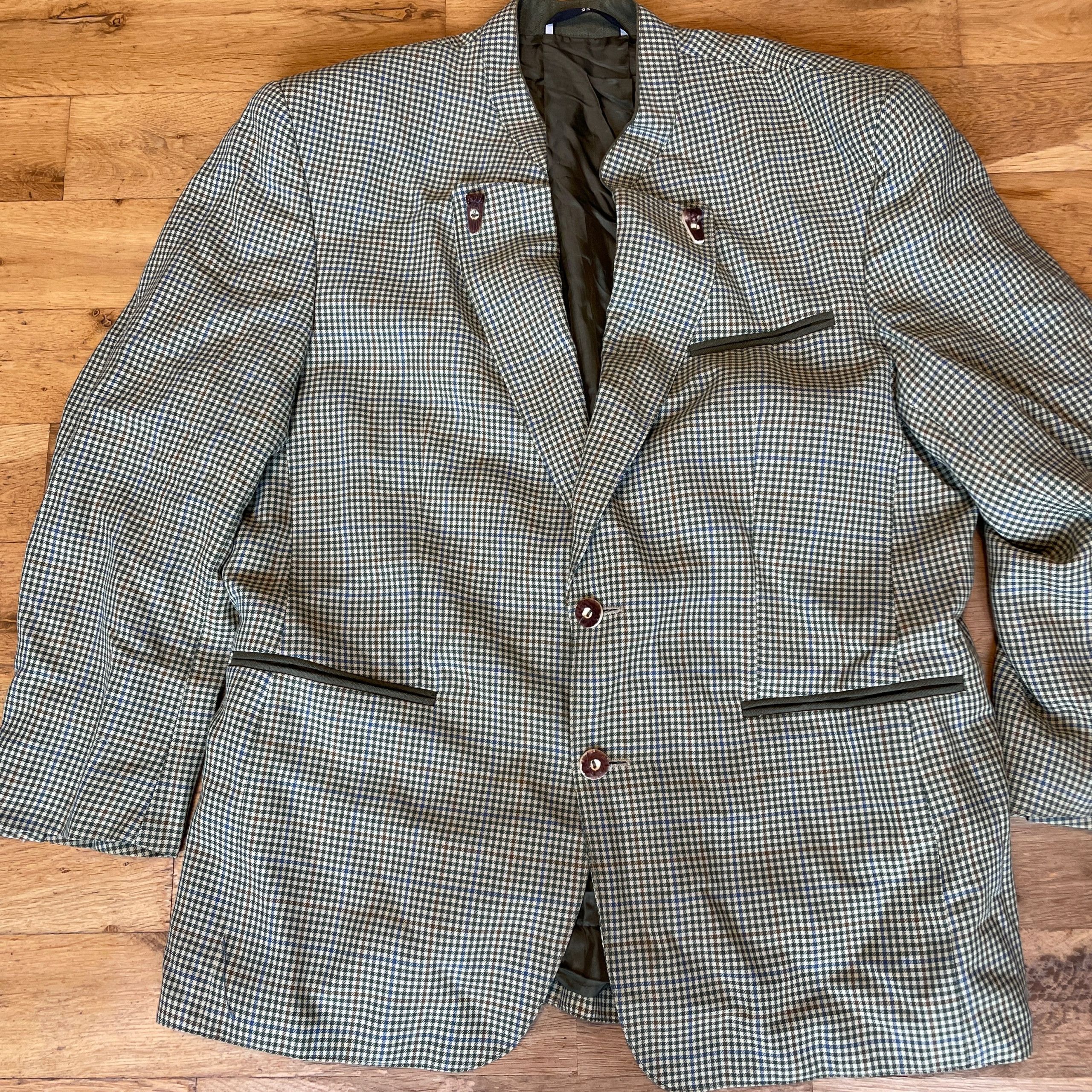 Vintage Traunsee Bavarian Jacket 45% Wool Retro R.xl Size 50L - 1 Thumbnail