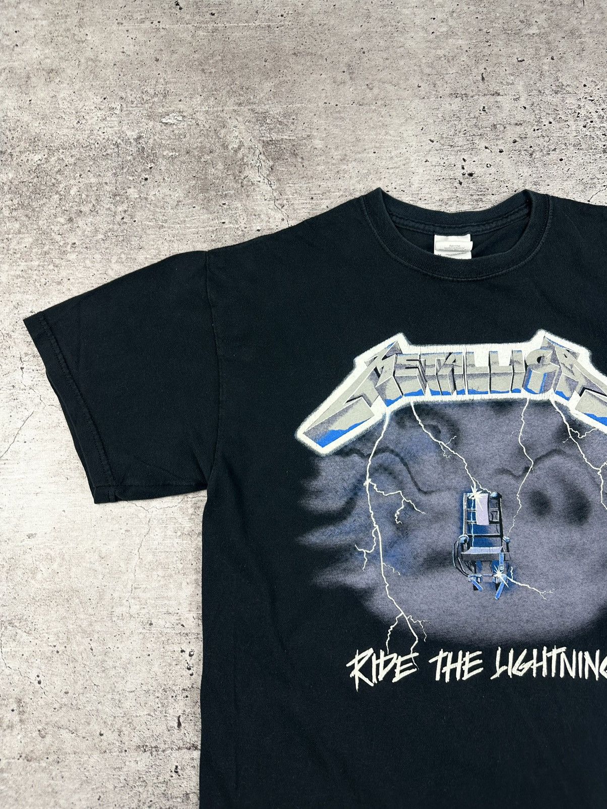 Band Tees 2007 Metallica Ride The Lightning Double Sided T Shirt Size US M / EU 48-50 / 2 - 5 Thumbnail