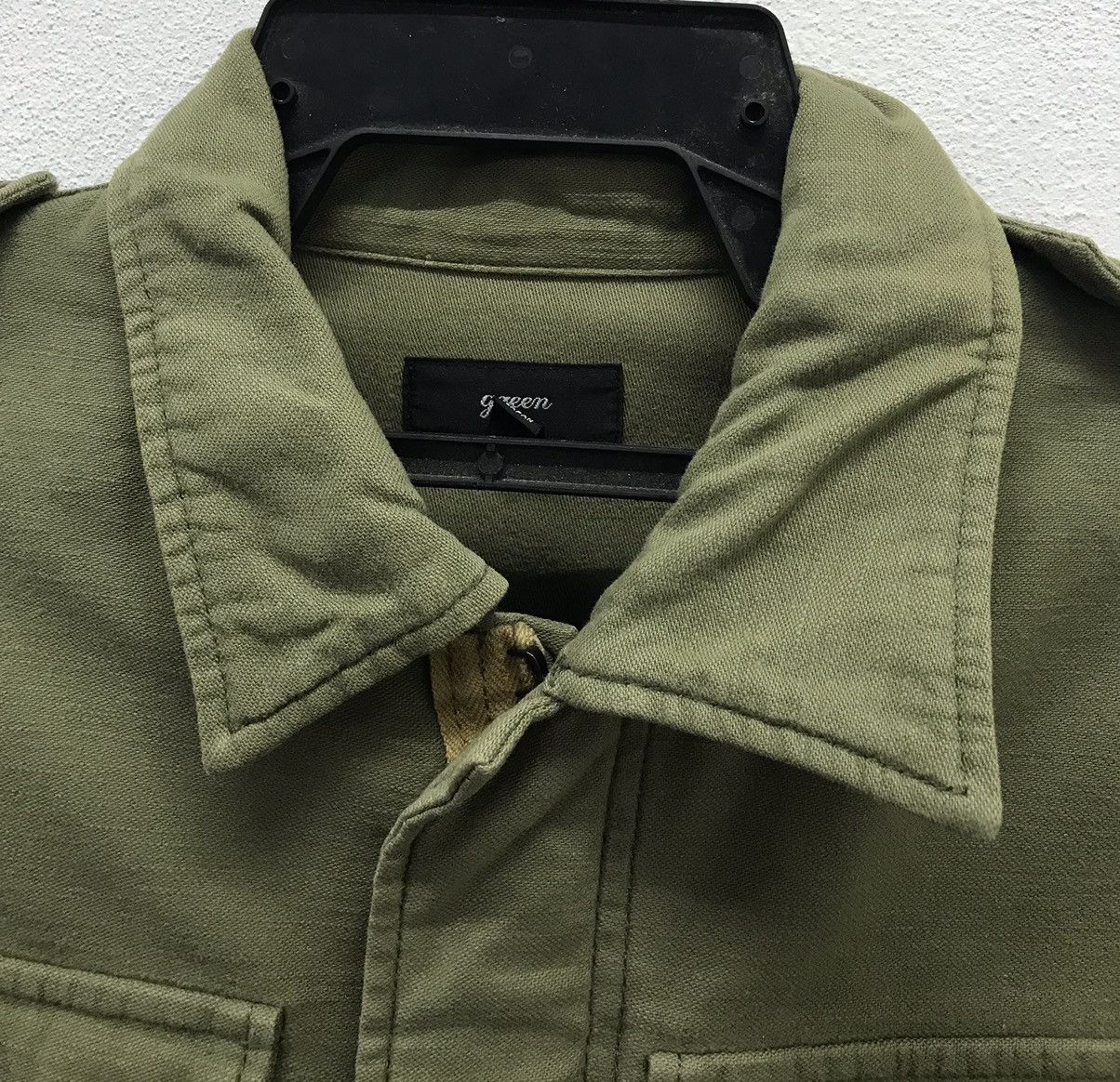 Japanese Brand × Vintage Vintage Green Made In Japan Jacket Size US S / EU 44-46 / 1 - 3 Thumbnail