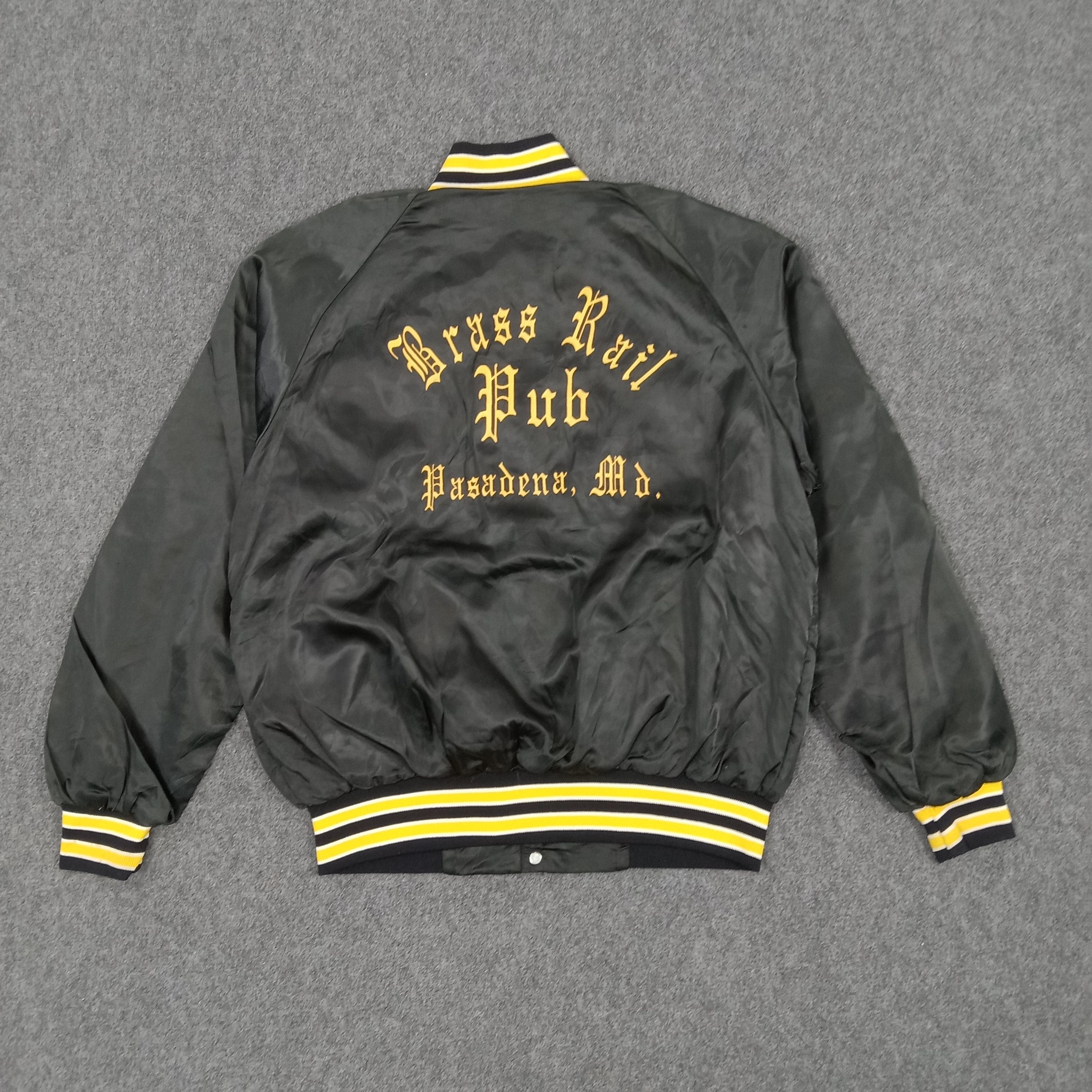 Vintage Brass Rail Pub American Style Promo Jacket Size US L / EU 52-54 / 3 - 1 Thumbnail