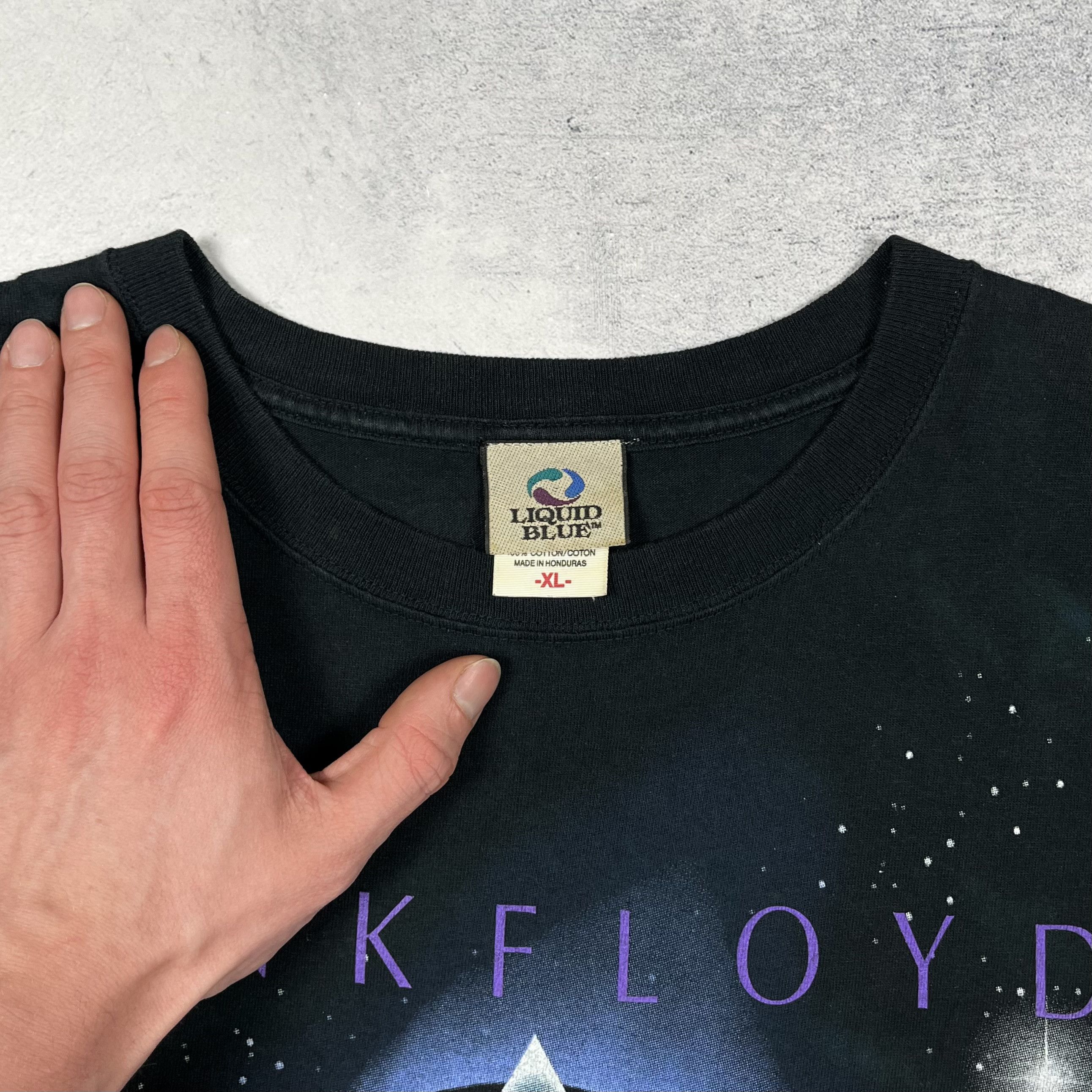 Liquid Blue Vintage Pink Floyd Liquid Blue Rock Band T Shirt 90’s Size US XL / EU 56 / 4 - 7 Thumbnail