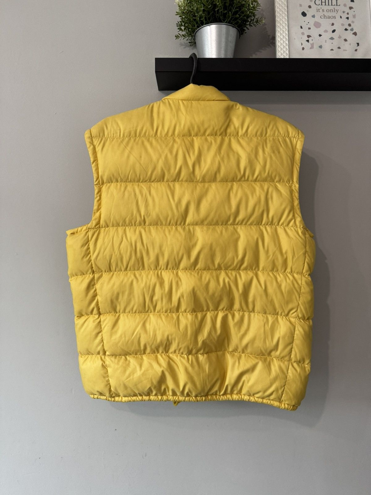 Moncler Moncler Yellow Down Puffer Vest Vintage Size US XL / EU 56 / 4 - 6 Thumbnail