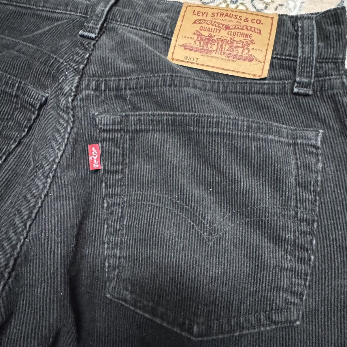 Levi's Vintage Levis 517 Corduroy Flare Jeans Size 27" / US 4 / IT 40 - 22 Thumbnail