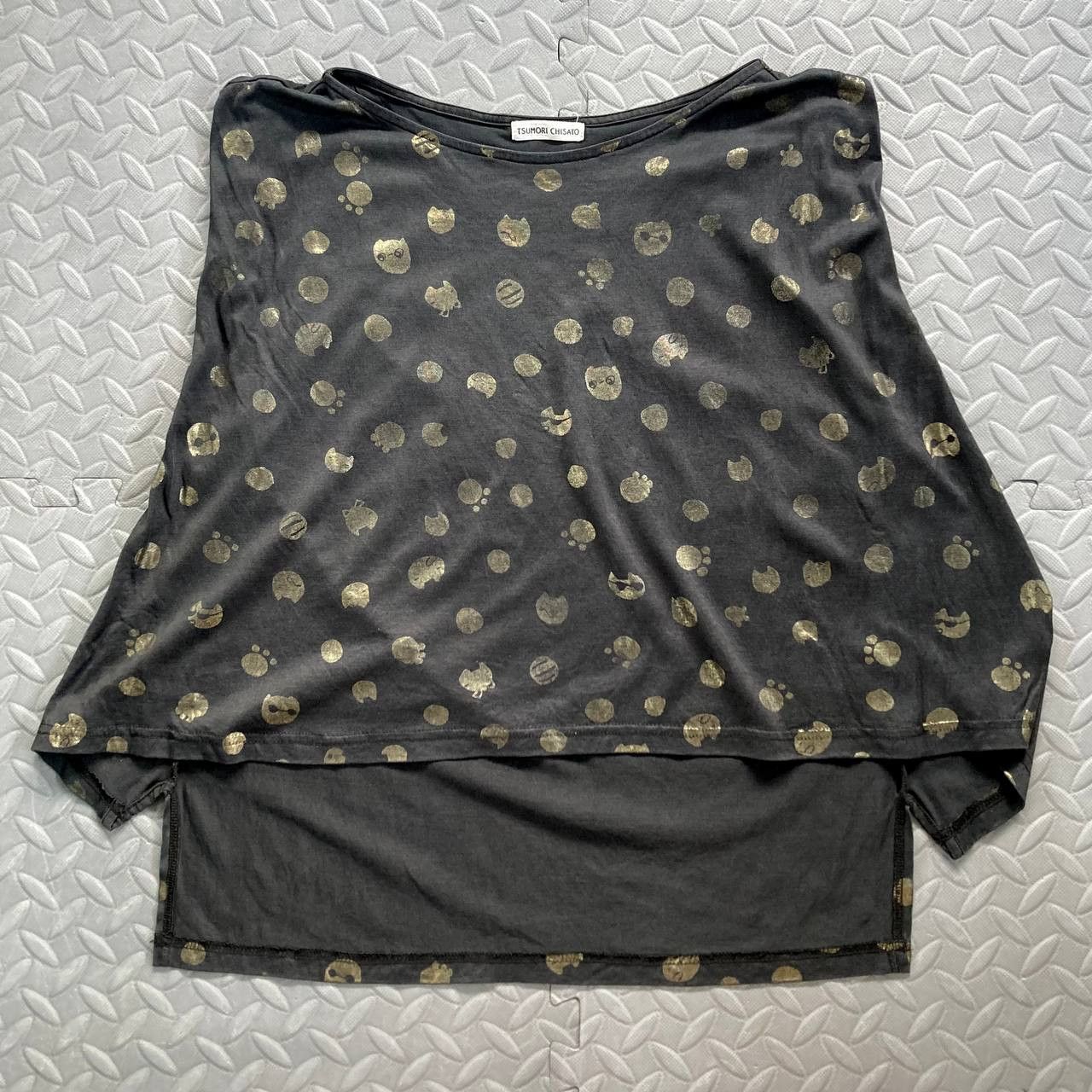 Tsumori Chisato Cropped Cut & Sewn Top Size M / US 6-8 / IT 42-44 - 5 Thumbnail