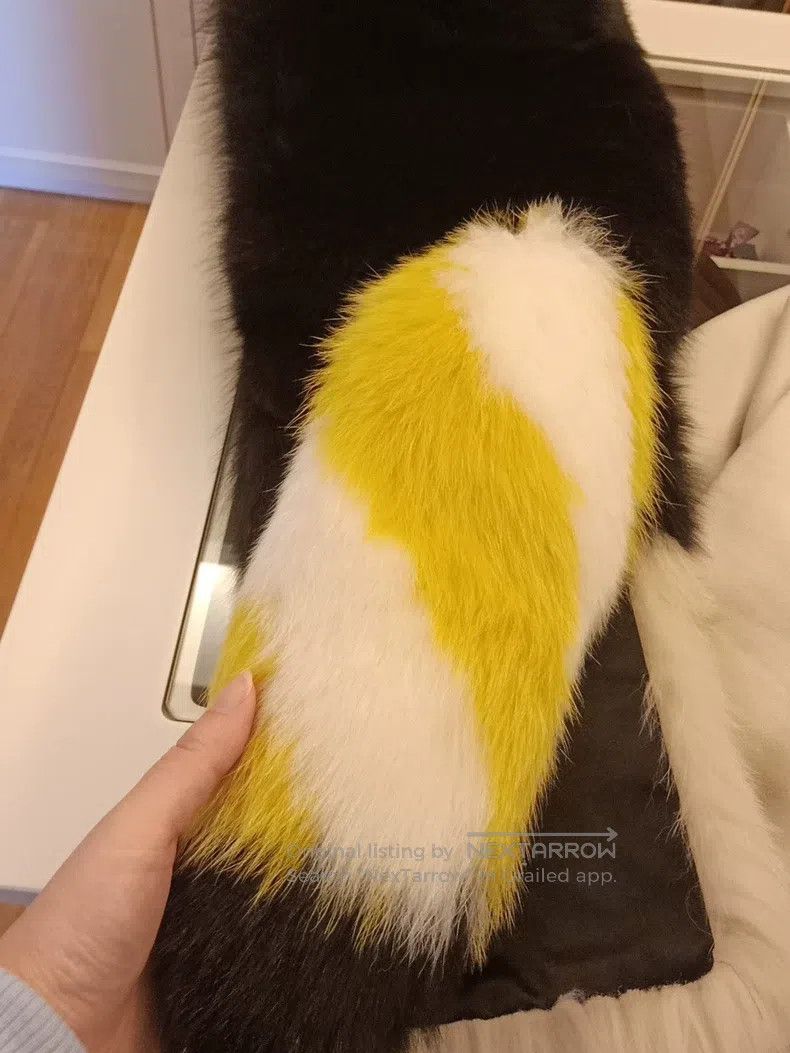 Fendi Fendi size 16*146 cm Fox fur scarf Size ONE SIZE - 3 Thumbnail