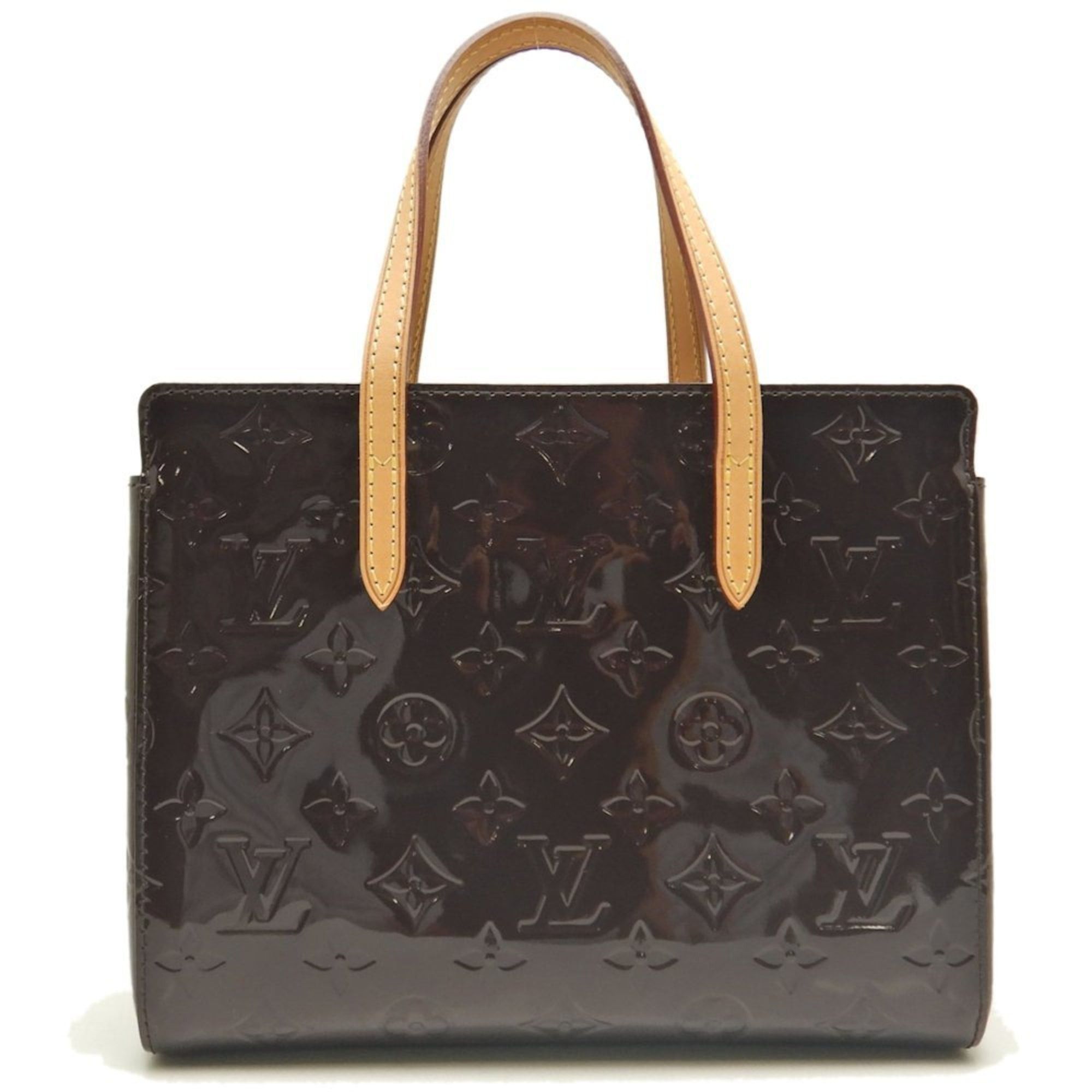 LOUIS VUITTON Vernis Catalina BB M90017 Handbag in Amaranth Women's 253574