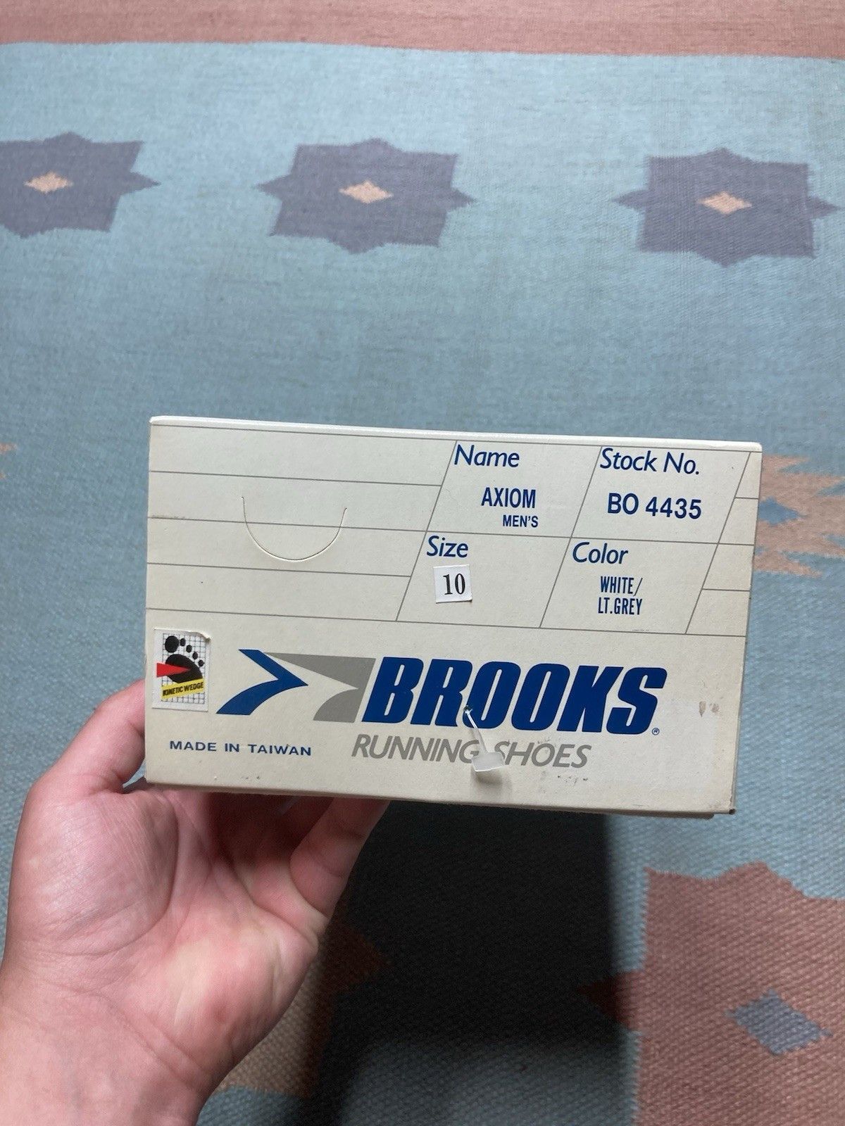Vintage 1980s brooks running shoes Axiom KW NOS white gray men’s 10 Size US 10 / EU 43 - 15 Thumbnail