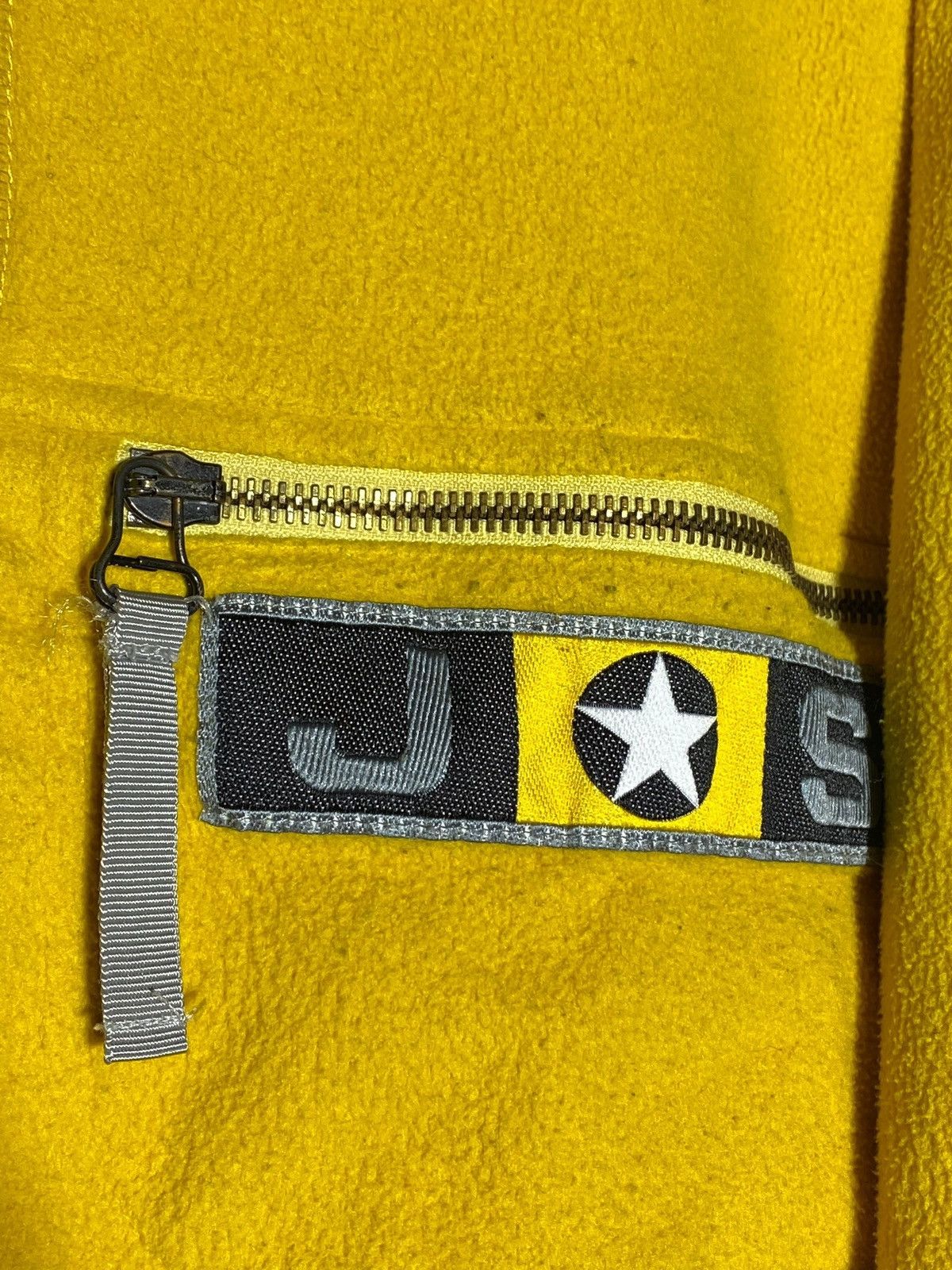 JET SET Vintage Jet Set Fleece Pullover Ski Sweater Rare Yellow Size US L / EU 52-54 / 3 - 6 Thumbnail