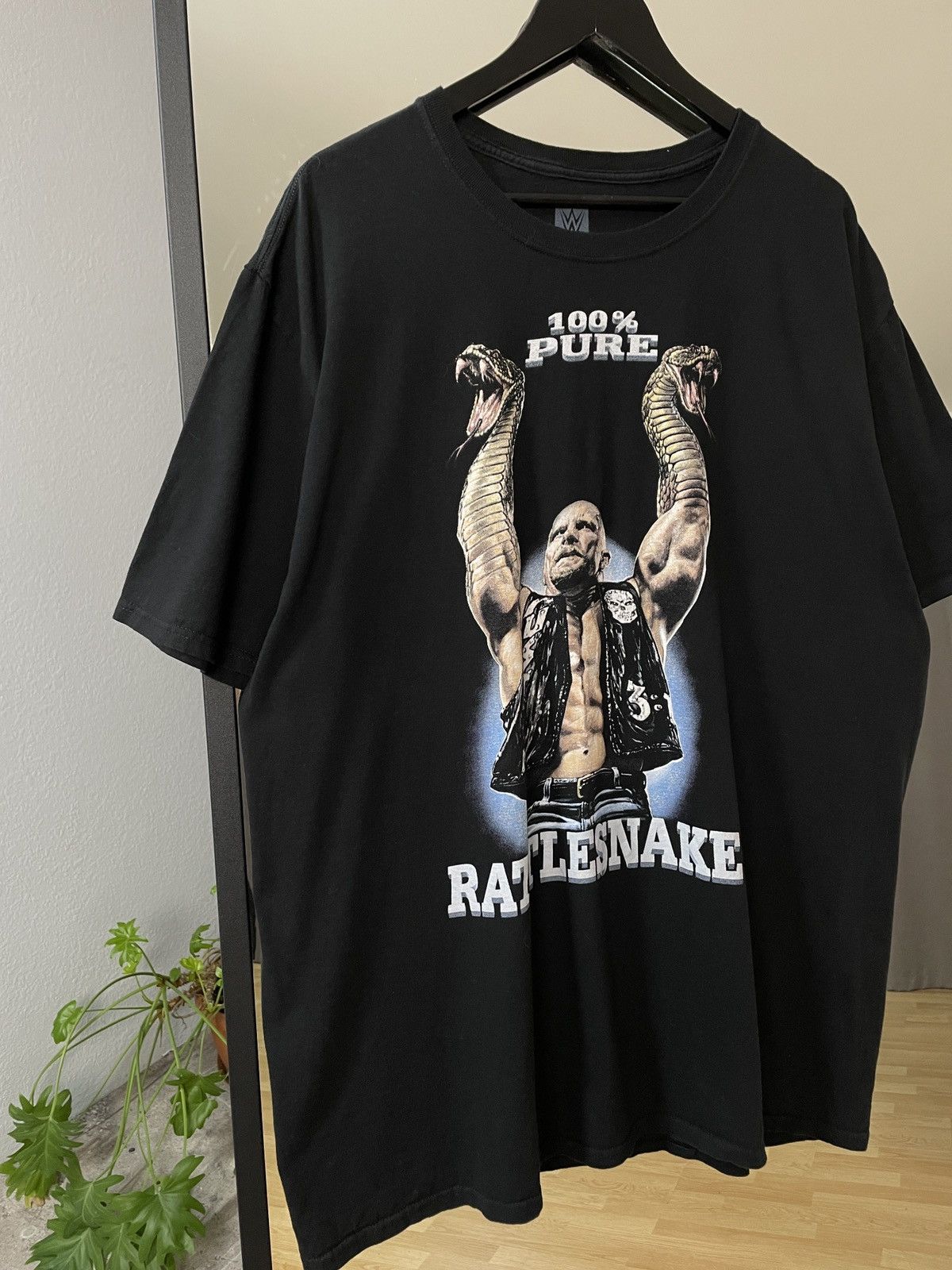 WWE Vintage Stone Cold Steve Austin Rattlesnake Tee WWF WWO Size US XXL / EU 58 / 5 - 3 Thumbnail