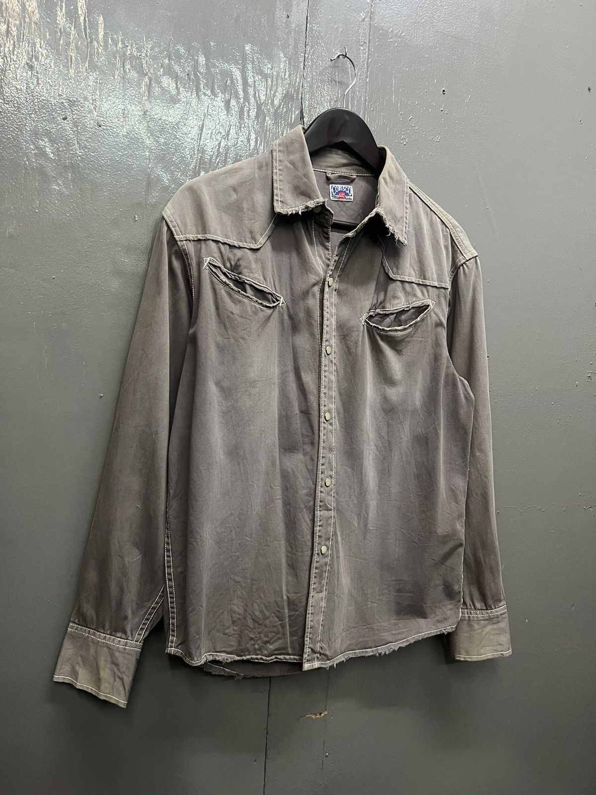 Vintage Vintage Corisco Western Pearl Snap Button Shirt Size US L / EU 52-54 / 3 - 3 Thumbnail