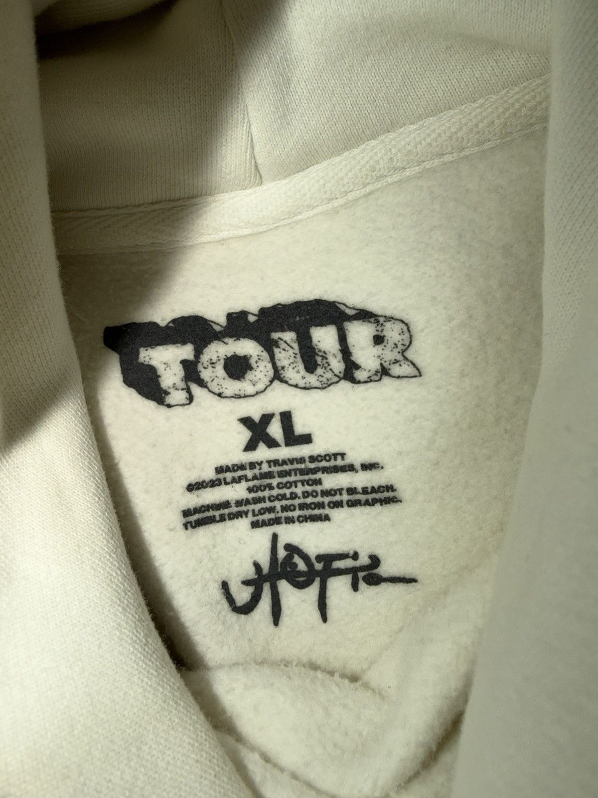 Travis Scott Travis Scott White Utopia Tour Hoodie Size US XL / EU 56 / 4 - 3 Thumbnail