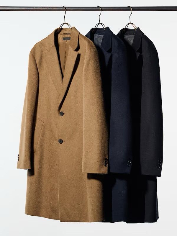 Uniqlo Uniqlo Wool Cashmere Chesterfield Coat Size US M / EU 48-50 / 2 - 7 Thumbnail