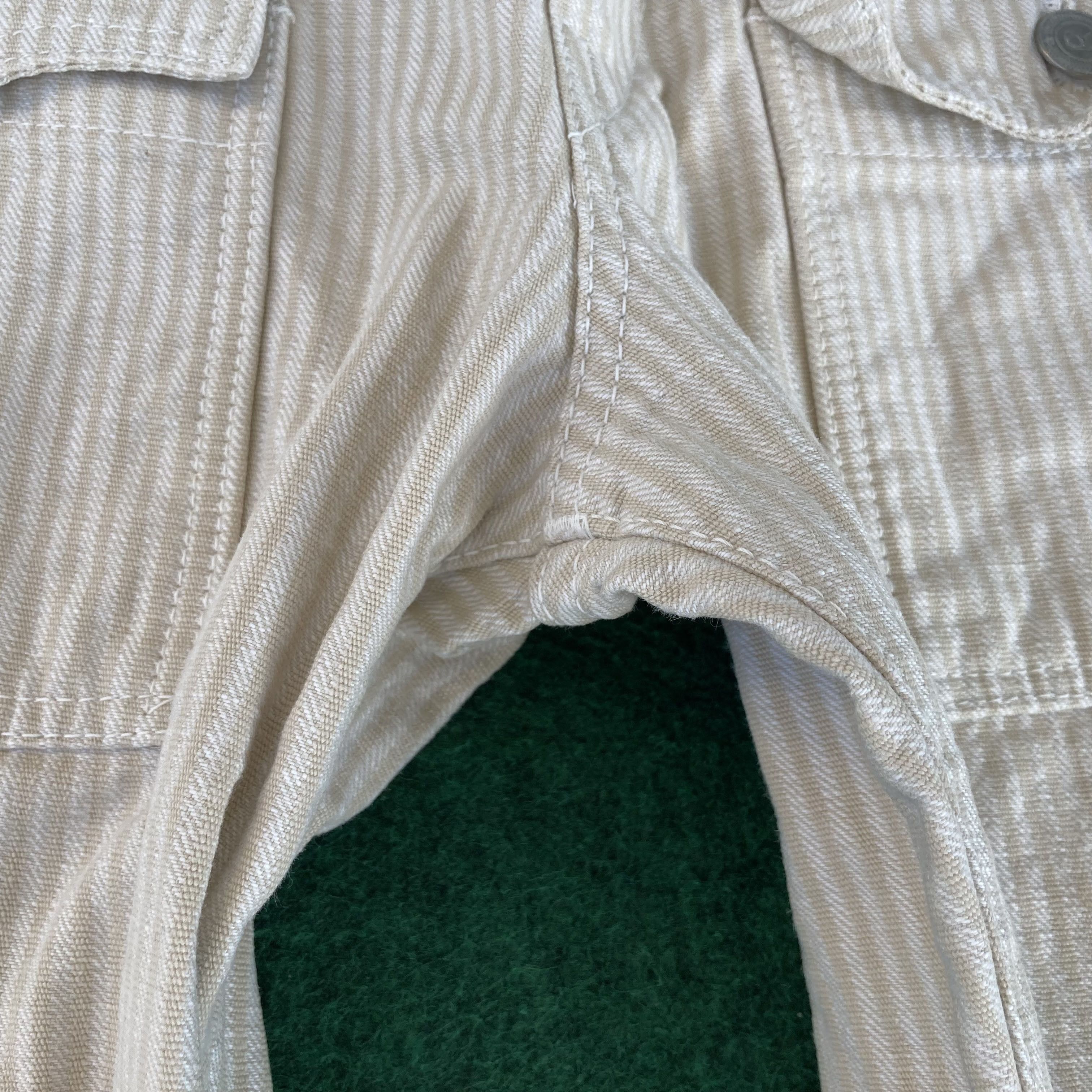 45rpm × Japanese Brand × Vintage Vtg 45RPM Japan Bush Pant Denim Work Sz 28 Jeans Size US 28 / EU 44 - 6 Thumbnail