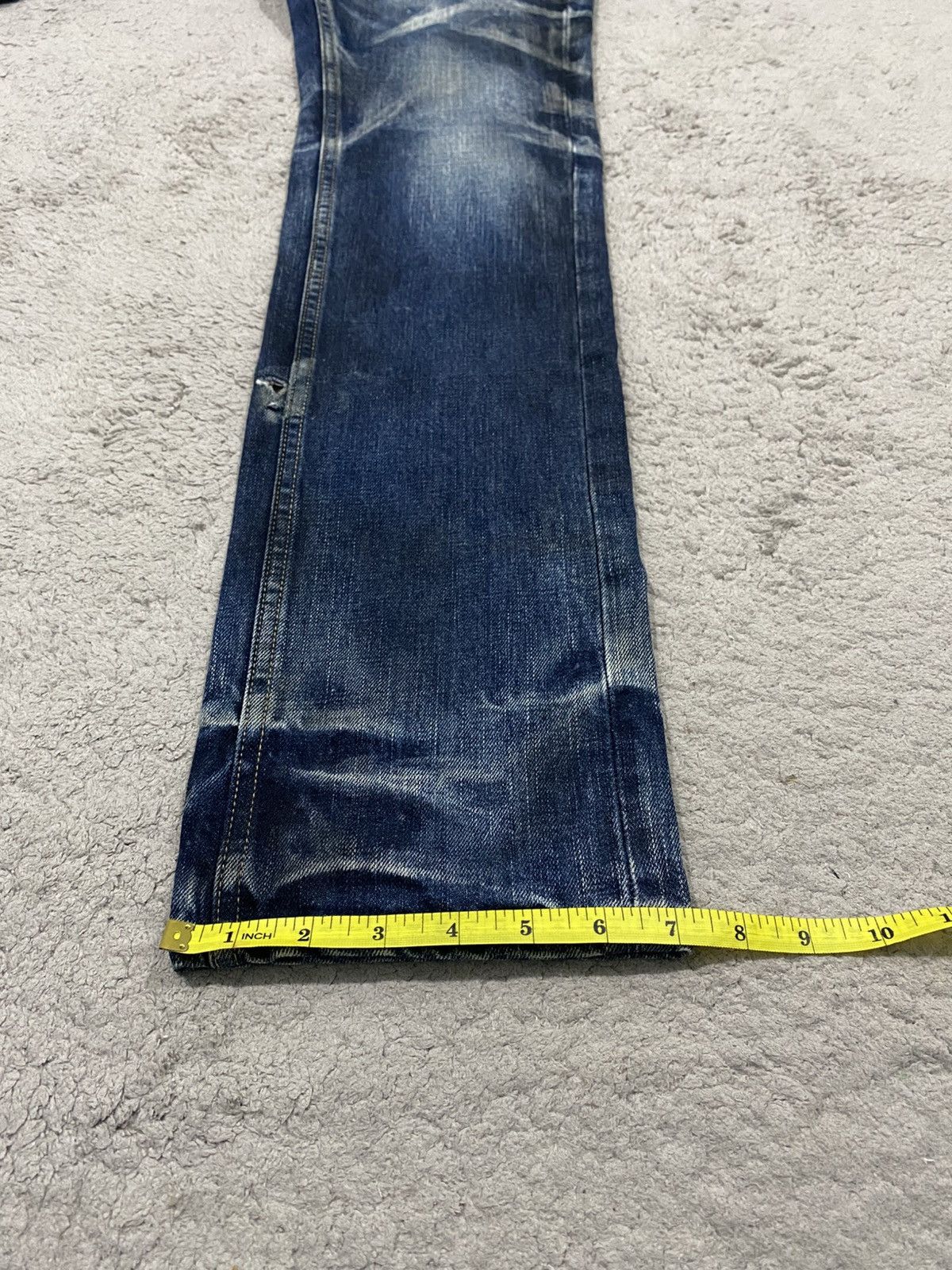 Tornado Mart NEED GONE ‼️ Rattle Trap Distressed Rusty Denim Jeans Punk Size US 31 - 20 Thumbnail