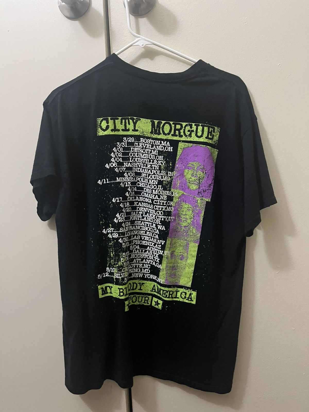 City Morgue City Morgue “My Bloody America” tour tee Size US L / EU 52-54 / 3 - 3 Thumbnail