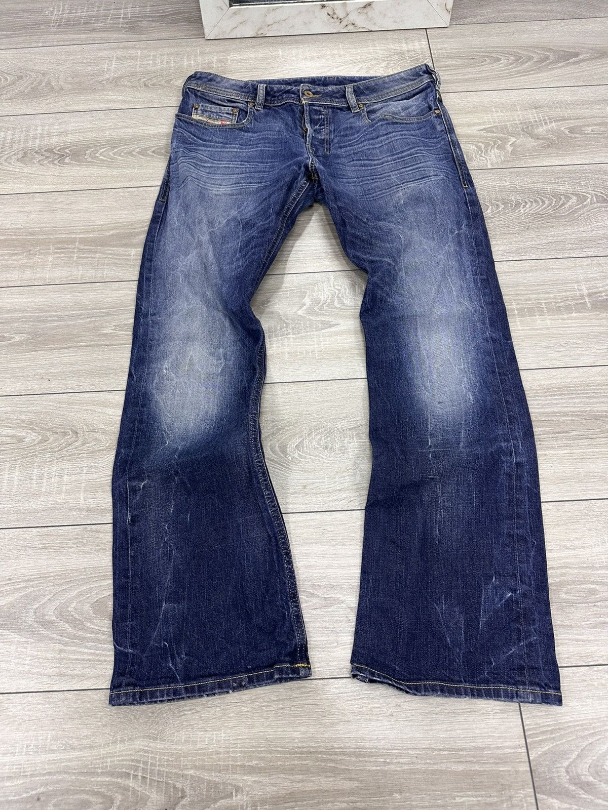 Diesel Diesel Vintage Faded Flared Y2K Jeans Size US 33 - 3 Thumbnail
