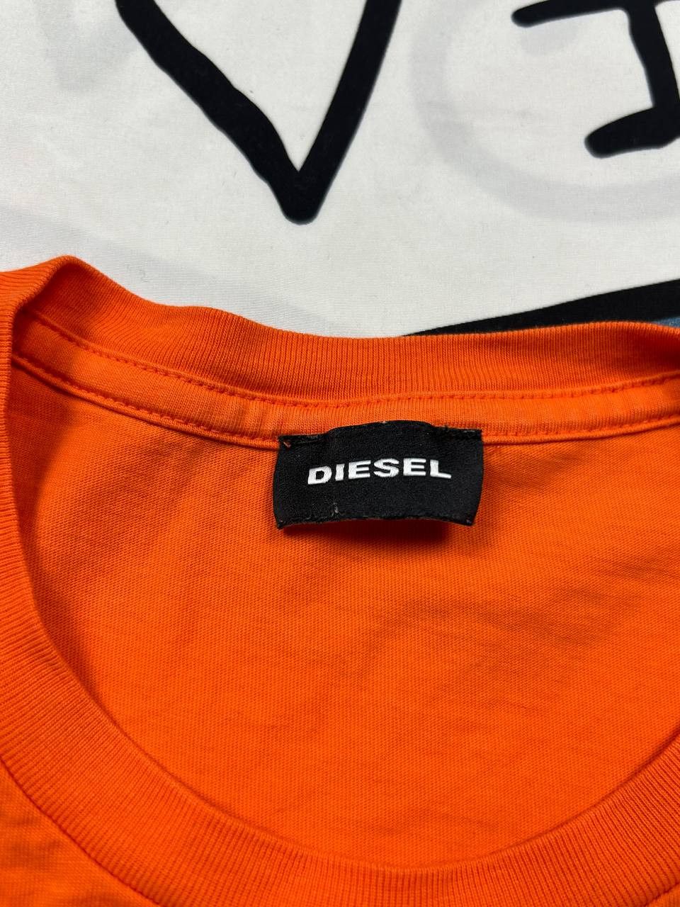 Diesel Diesel print logo tshirt in orange Size M Size US M / EU 48-50 / 2 - 3 Thumbnail
