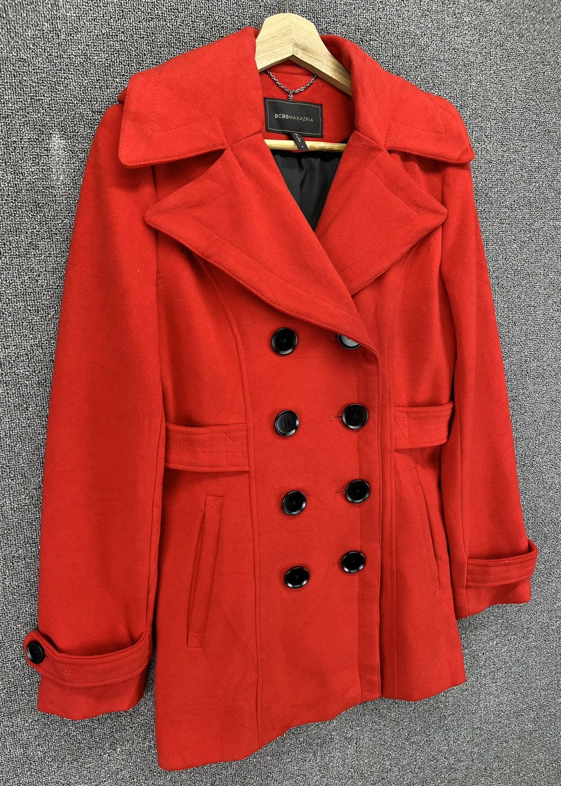Bcbgmaxazria Bcbg Maxazria Max Mara Trench Coat Long Jacket Size S / US 4 / IT 40 - 2 Thumbnail