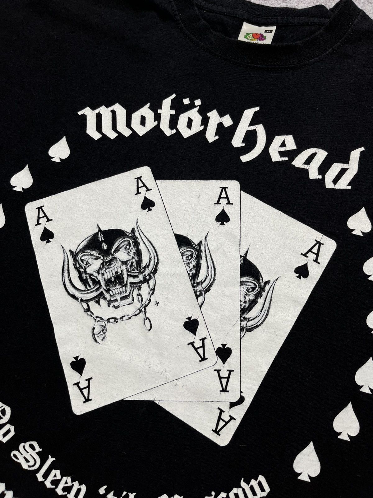 Band Tees Vintage 2009 MOTORHEAD Band European Tour Tshirt Size US M / EU 48-50 / 2 - 5 Thumbnail