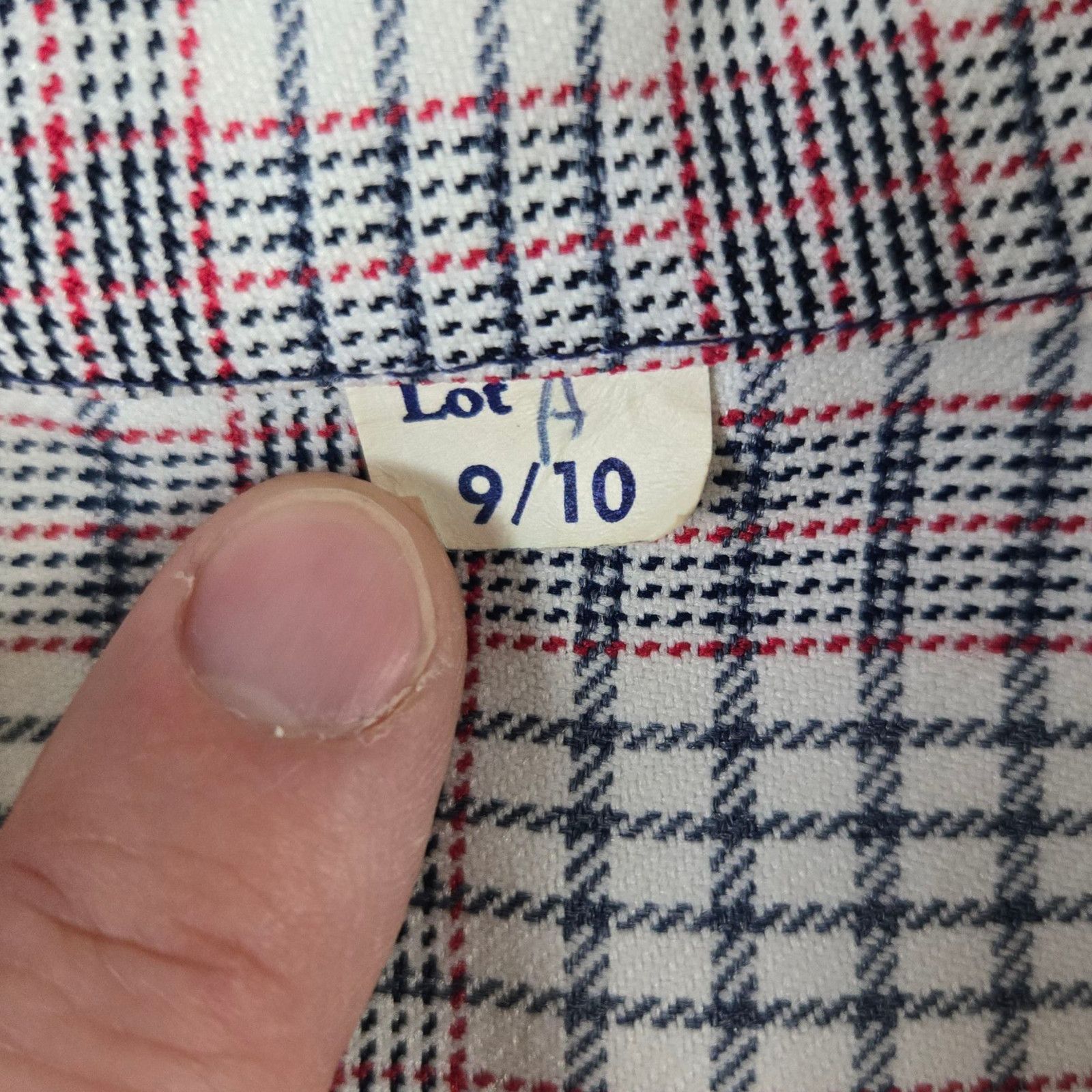 Vintage 1960s Mod Plaid Tailored Blazer Size 4 Size S / US 4 / IT 40 - 4 Thumbnail