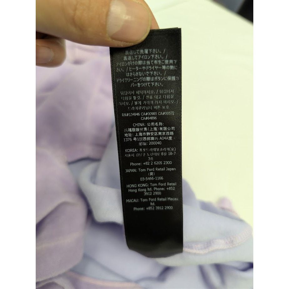 Tom Ford o1rshd1 Polo Shirt in Purple Size US S / EU 44-46 / 1 - 20 Thumbnail