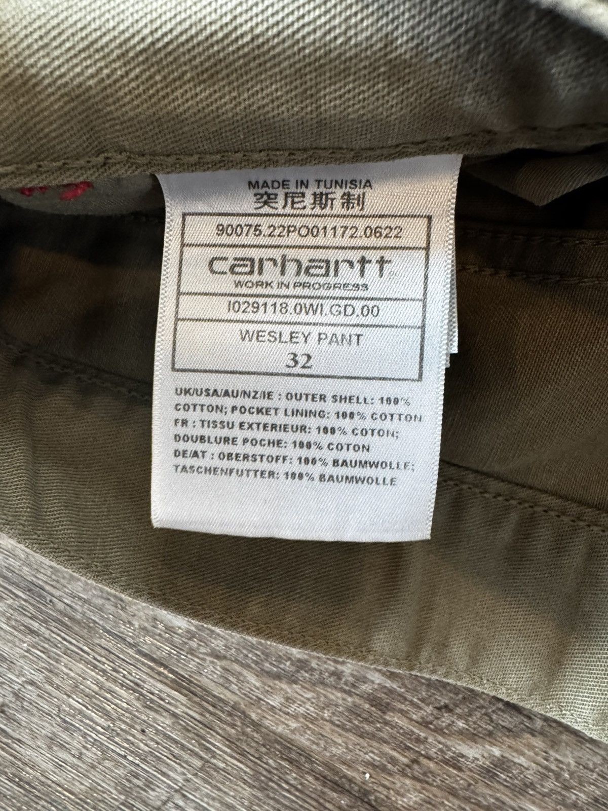 Carhartt Wip Carhartt WIP Wesley Pant 32 Size US 32 / EU 48 - 4 Thumbnail
