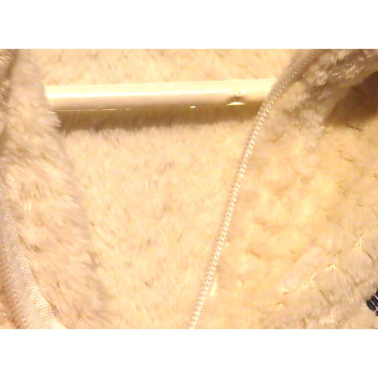 Vintage Columbia Womens 1/4 Zip Sherpa Fleece Pullover Long Sleeve Ivory Size L Size L / US 10 / IT 46 - 5 Thumbnail