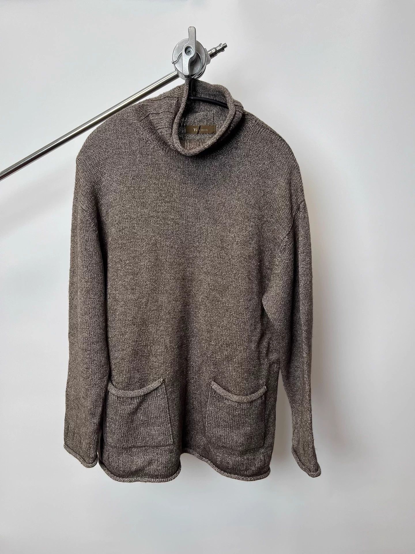 Yohji Yamamoto Yohji Yamamoto YS stand collar high-class color sweater Size US L / EU 52-54 / 3 - 1 Thumbnail