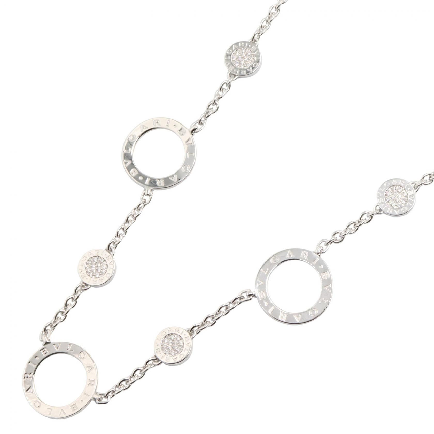 Bvlgari Bvlgari Bvlgari Ressortoir Au750 Diamond Necklace Precious Metal Necklace DUTY FREE for USA Size ONE SIZE - 1 Thumbnail
